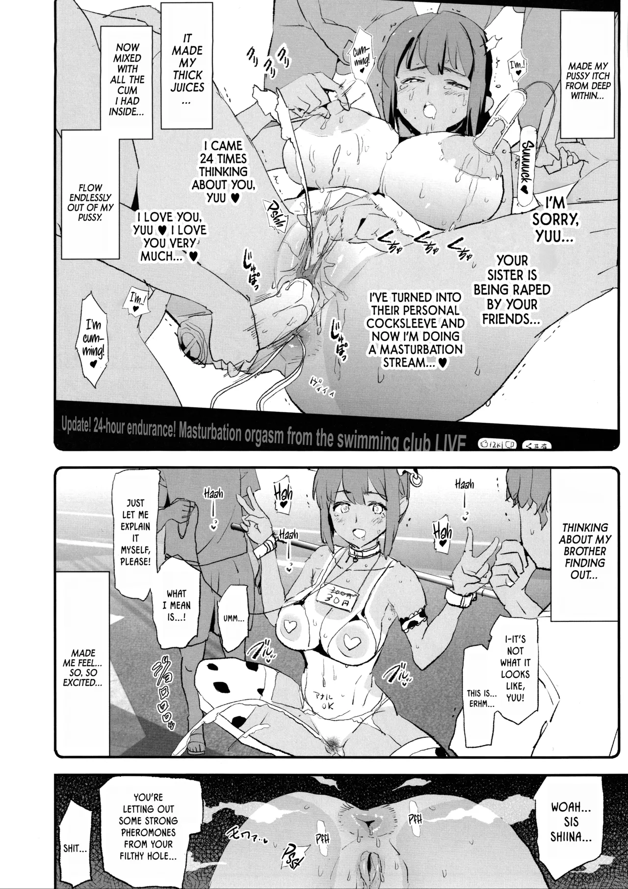 Cocksleeve Camp's Hypnosis Lewd Interview -Haruka Shiina- | Onaho Gasshuku Saimin Dosukebe Interview Shiina Senpai porn comic picture 25