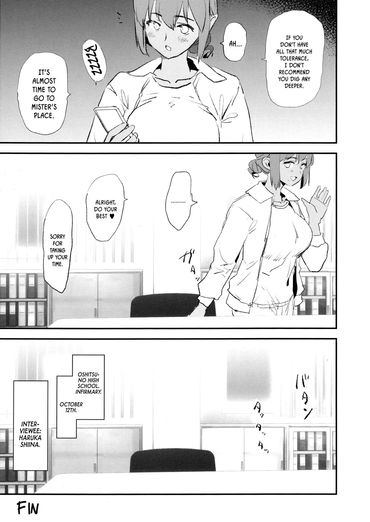 Cocksleeve Camp's Hypnosis Lewd Interview -Haruka Shiina- | Onaho Gasshuku Saimin Dosukebe Interview Shiina Senpai porn comic picture 28