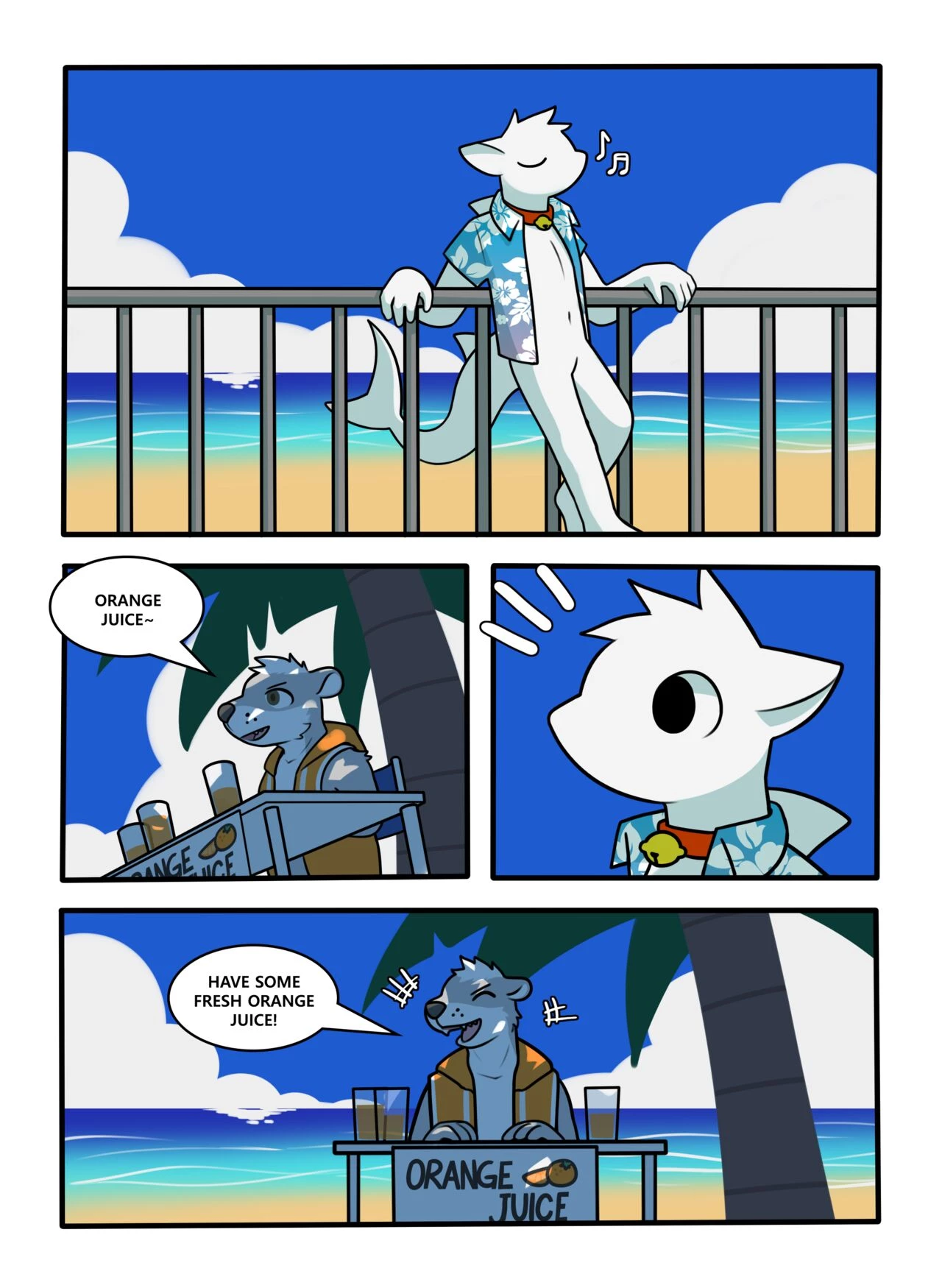 CocoShark porn comic picture 2
