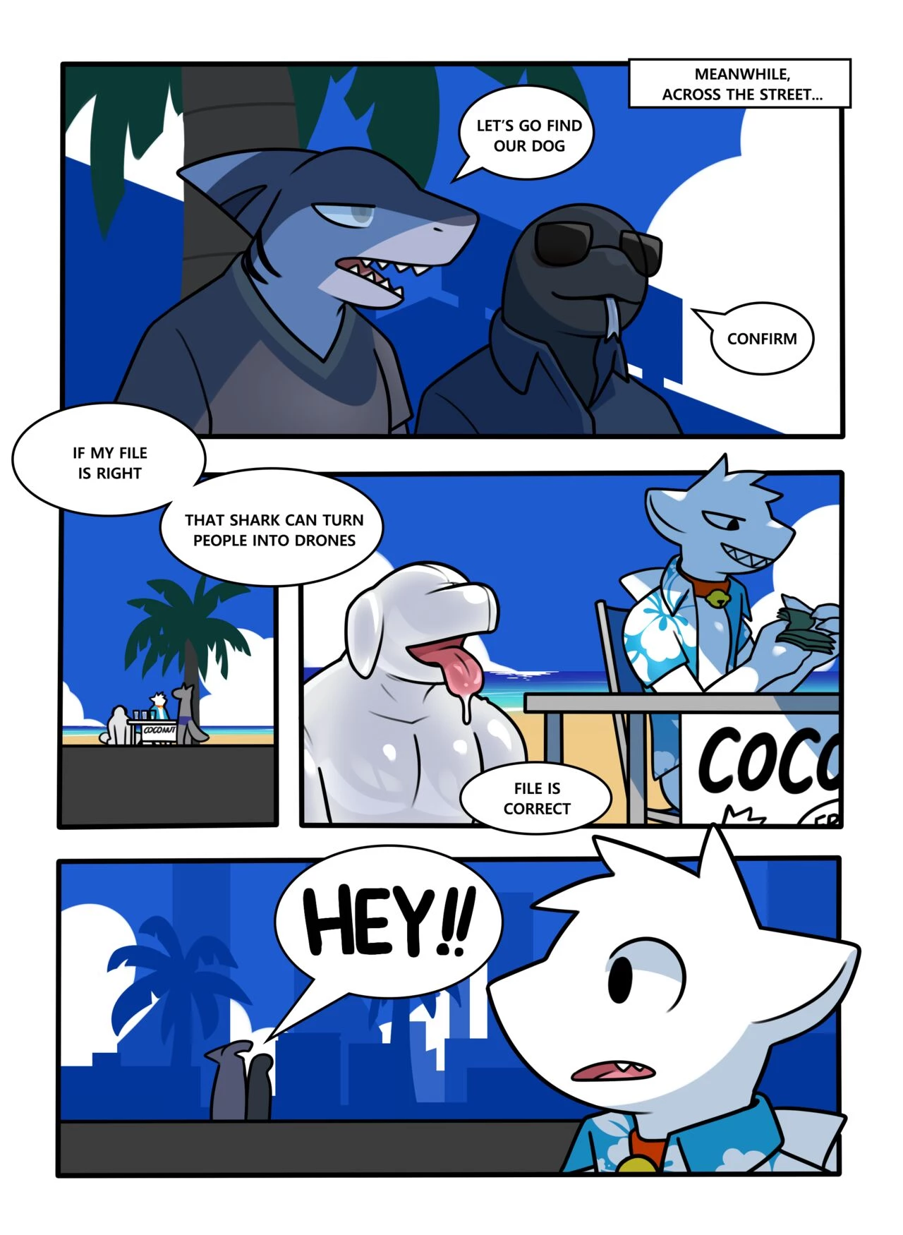 CocoShark porn comic picture 29