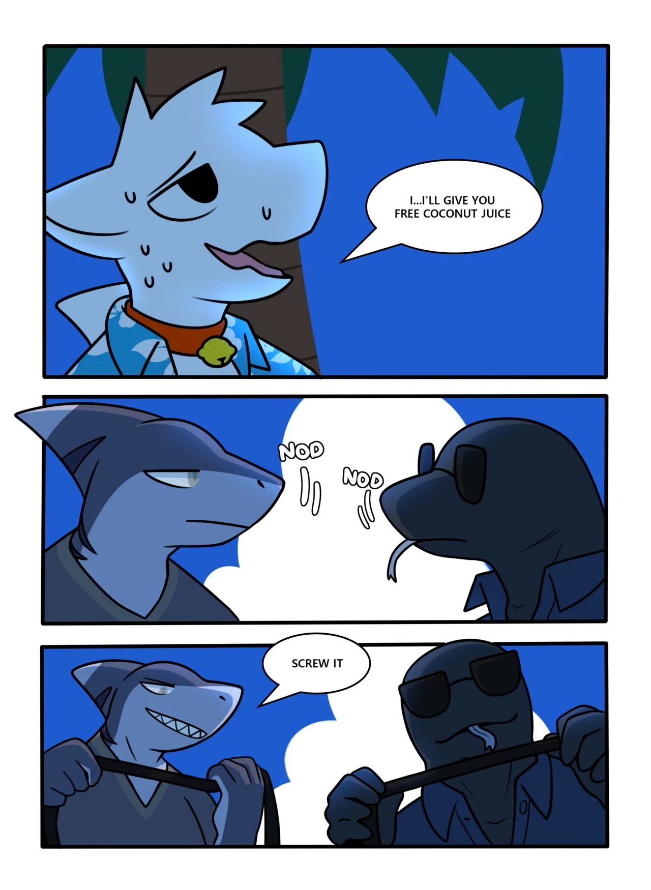 CocoShark porn comic picture 31