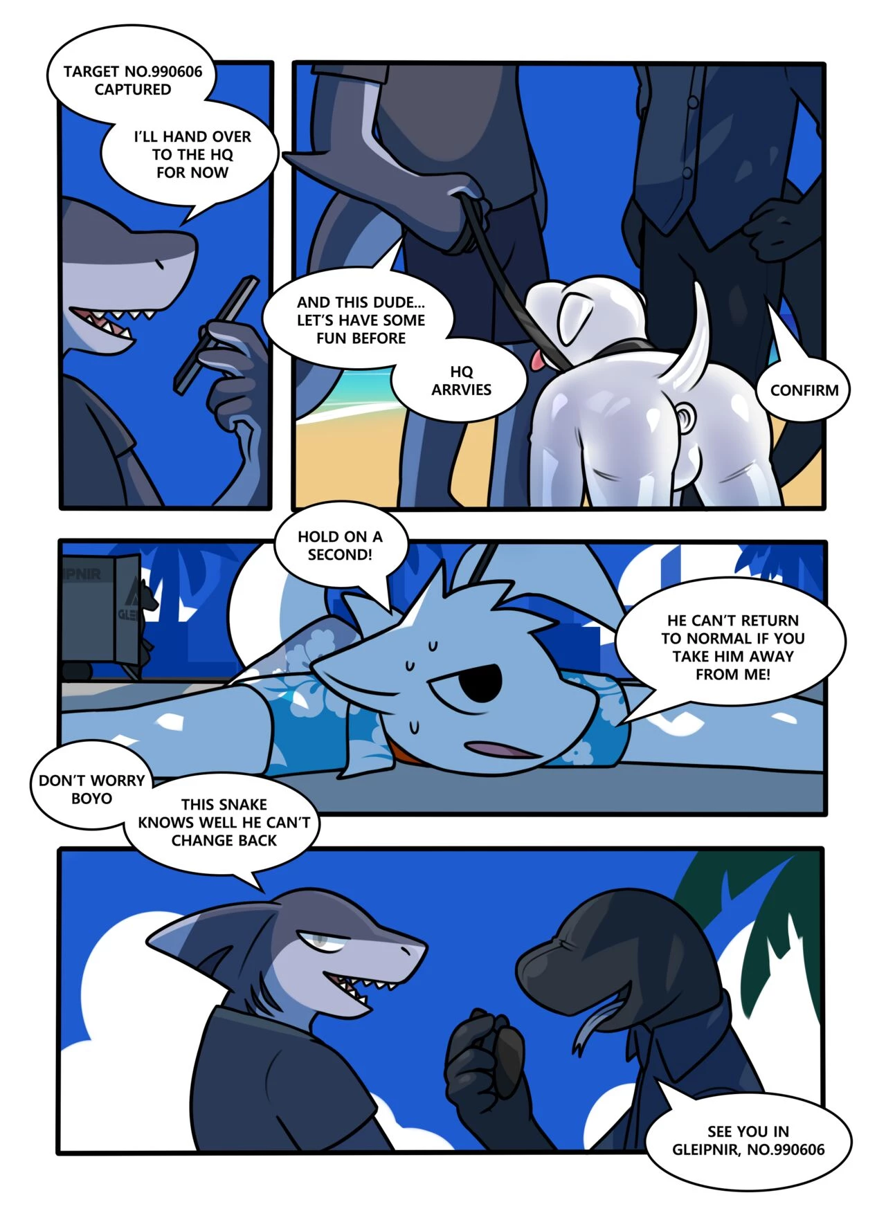CocoShark porn comic picture 34