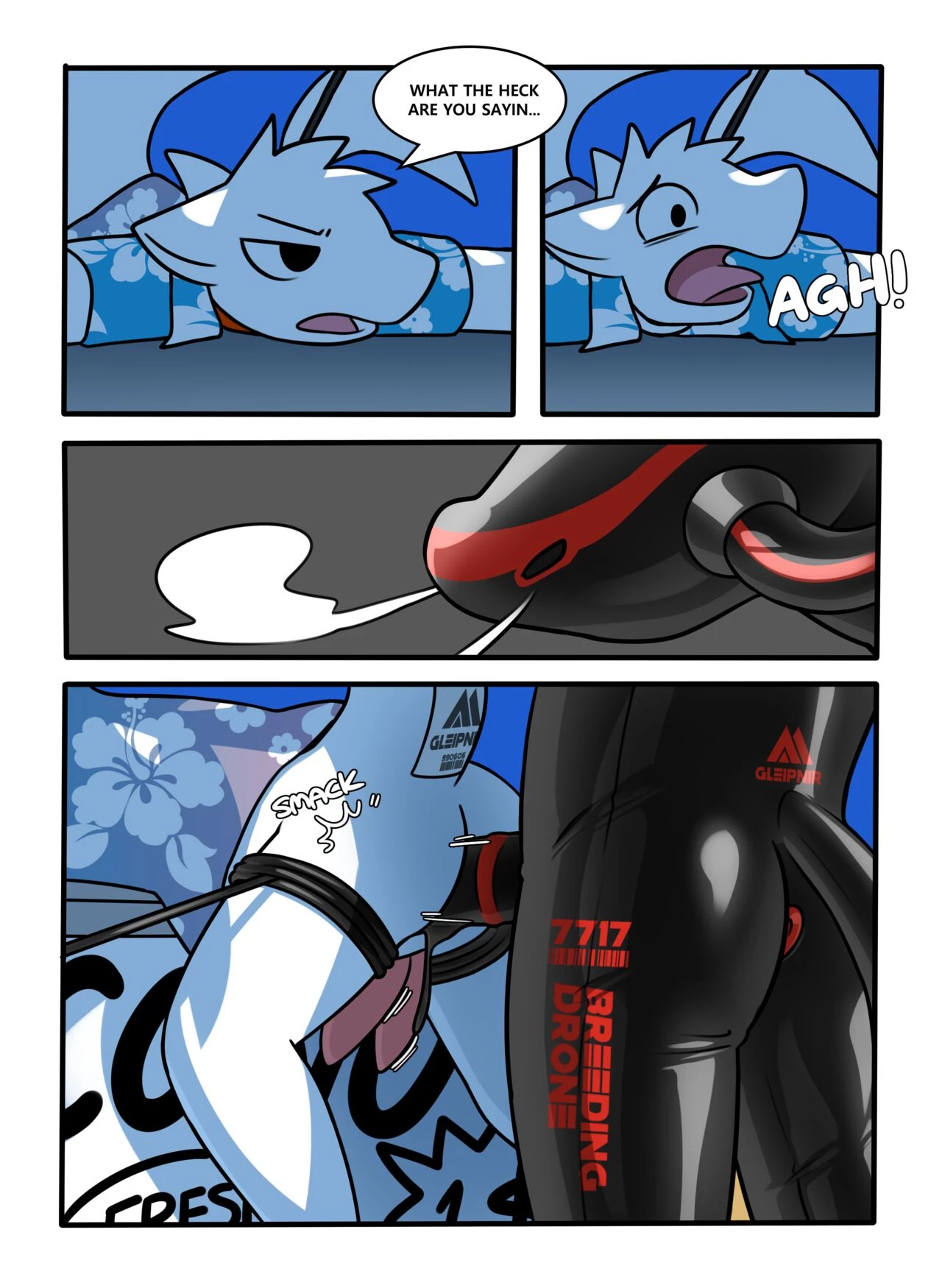 CocoShark porn comic picture 35