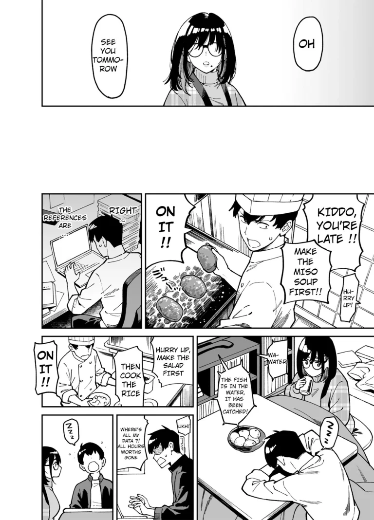 Comforted by the Sloppy Girl next door 2 | Otonari no Darashina Onee-san ni Nagusamerareru Hanashi 2 porn comic picture 11