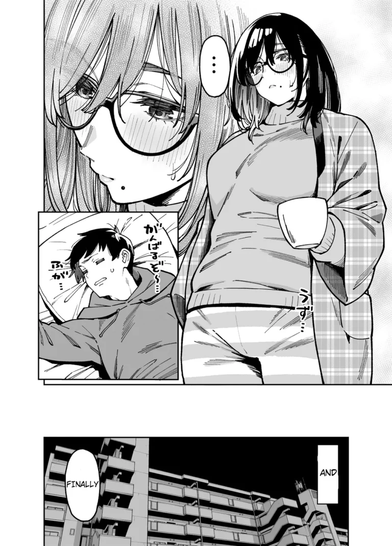 Comforted by the Sloppy Girl next door 2 | Otonari no Darashina Onee-san ni Nagusamerareru Hanashi 2 porn comic picture 13