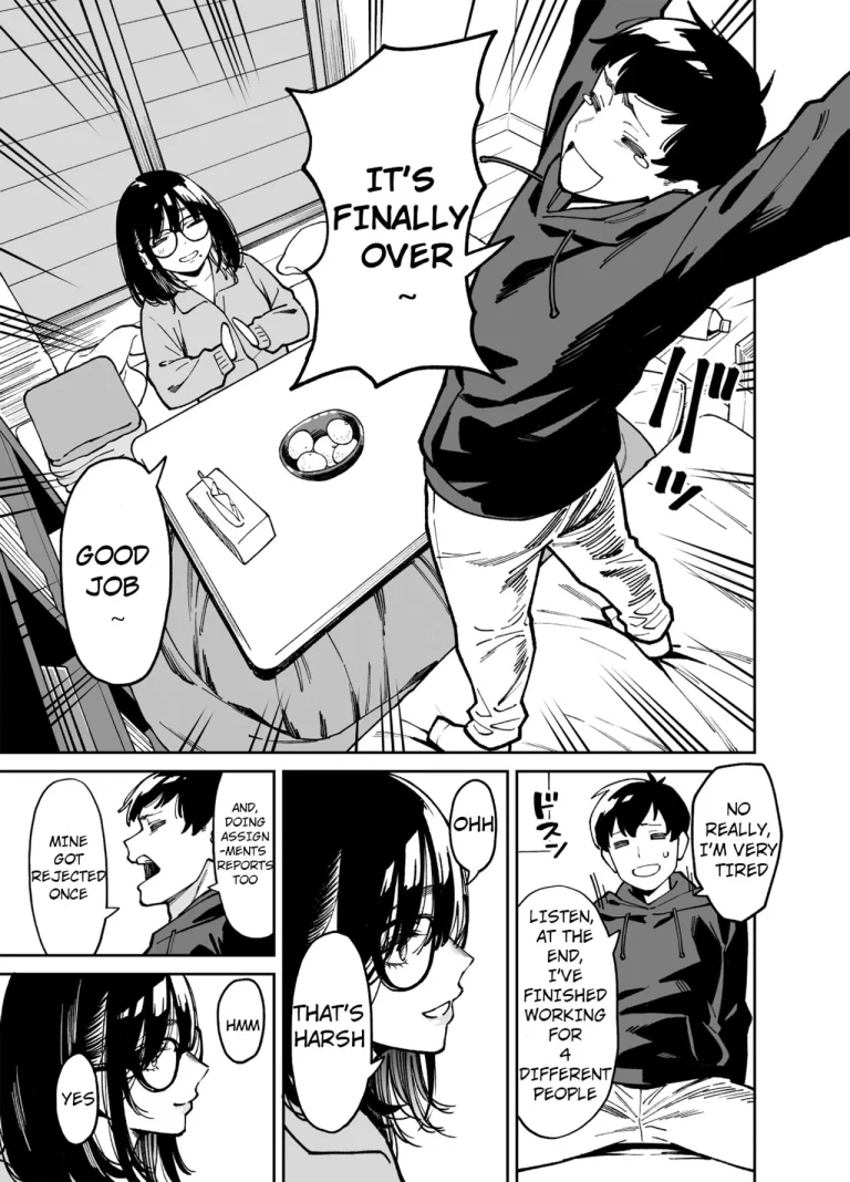 Comforted by the Sloppy Girl next door 2 | Otonari no Darashina Onee-san ni Nagusamerareru Hanashi 2 porn comic picture 14
