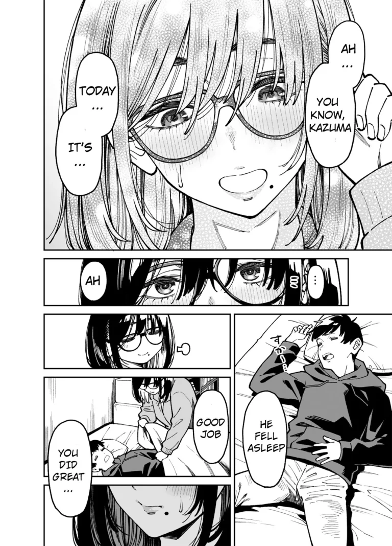 Comforted by the Sloppy Girl next door 2 | Otonari no Darashina Onee-san ni Nagusamerareru Hanashi 2 porn comic picture 15