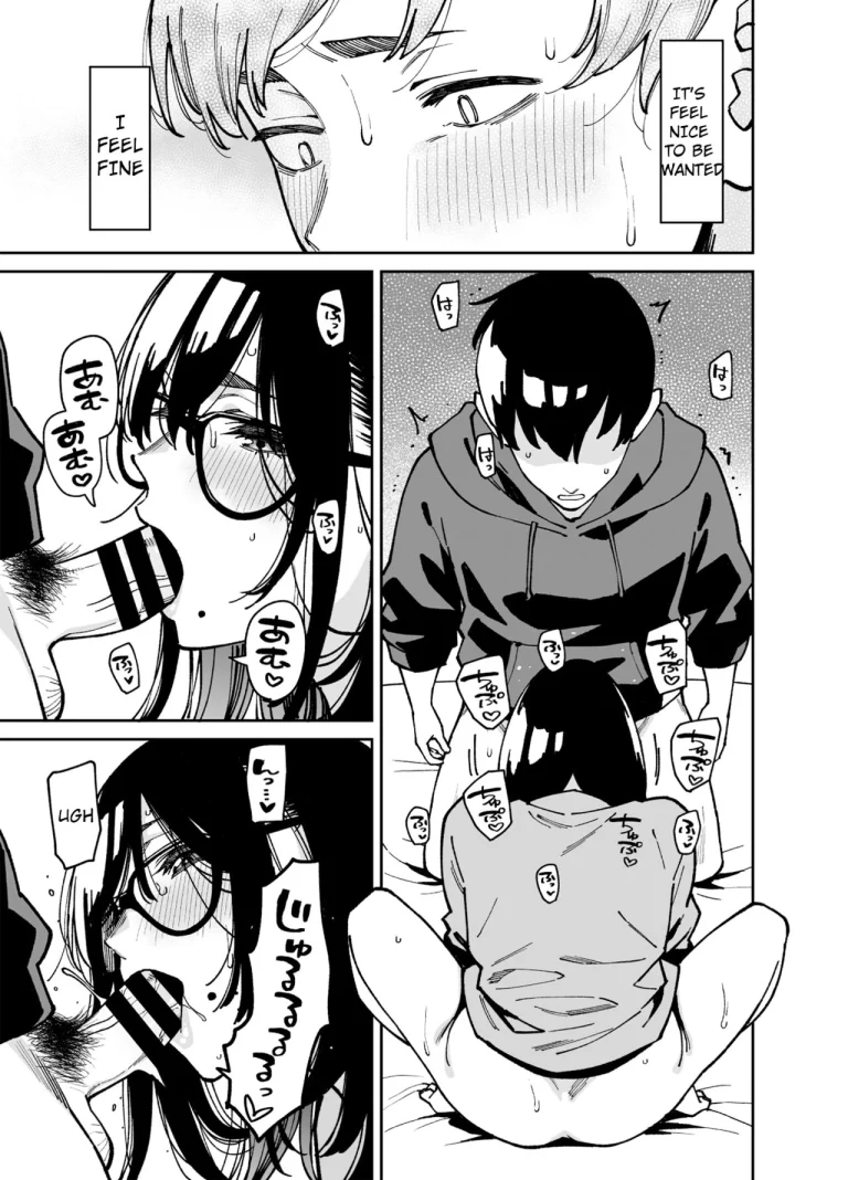 Comforted by the Sloppy Girl next door 2 | Otonari no Darashina Onee-san ni Nagusamerareru Hanashi 2 porn comic picture 34