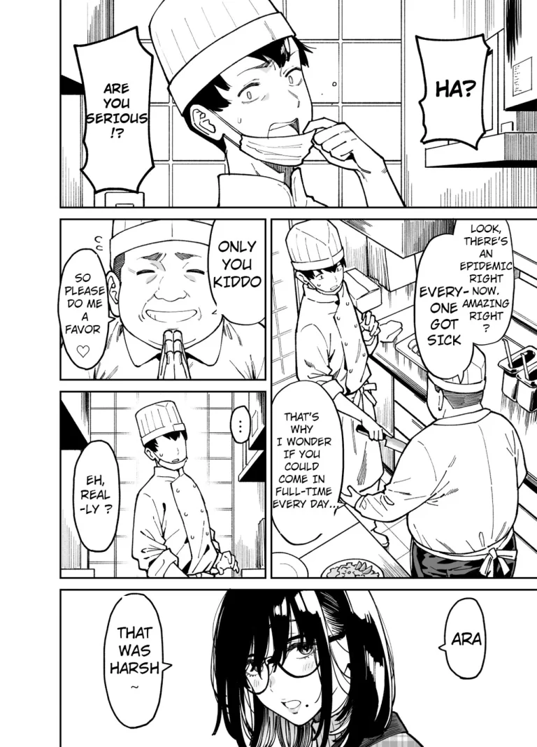 Comforted by the Sloppy Girl next door 2 | Otonari no Darashina Onee-san ni Nagusamerareru Hanashi 2 porn comic picture 9