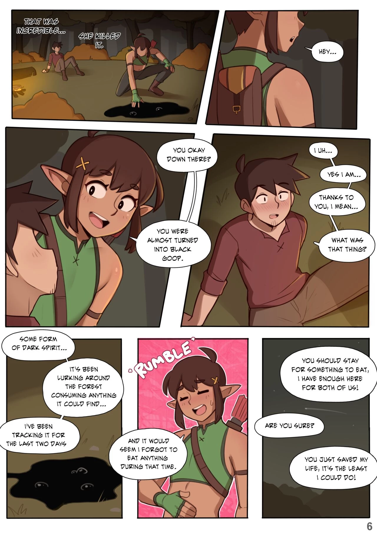Companionship porn comic picture 7