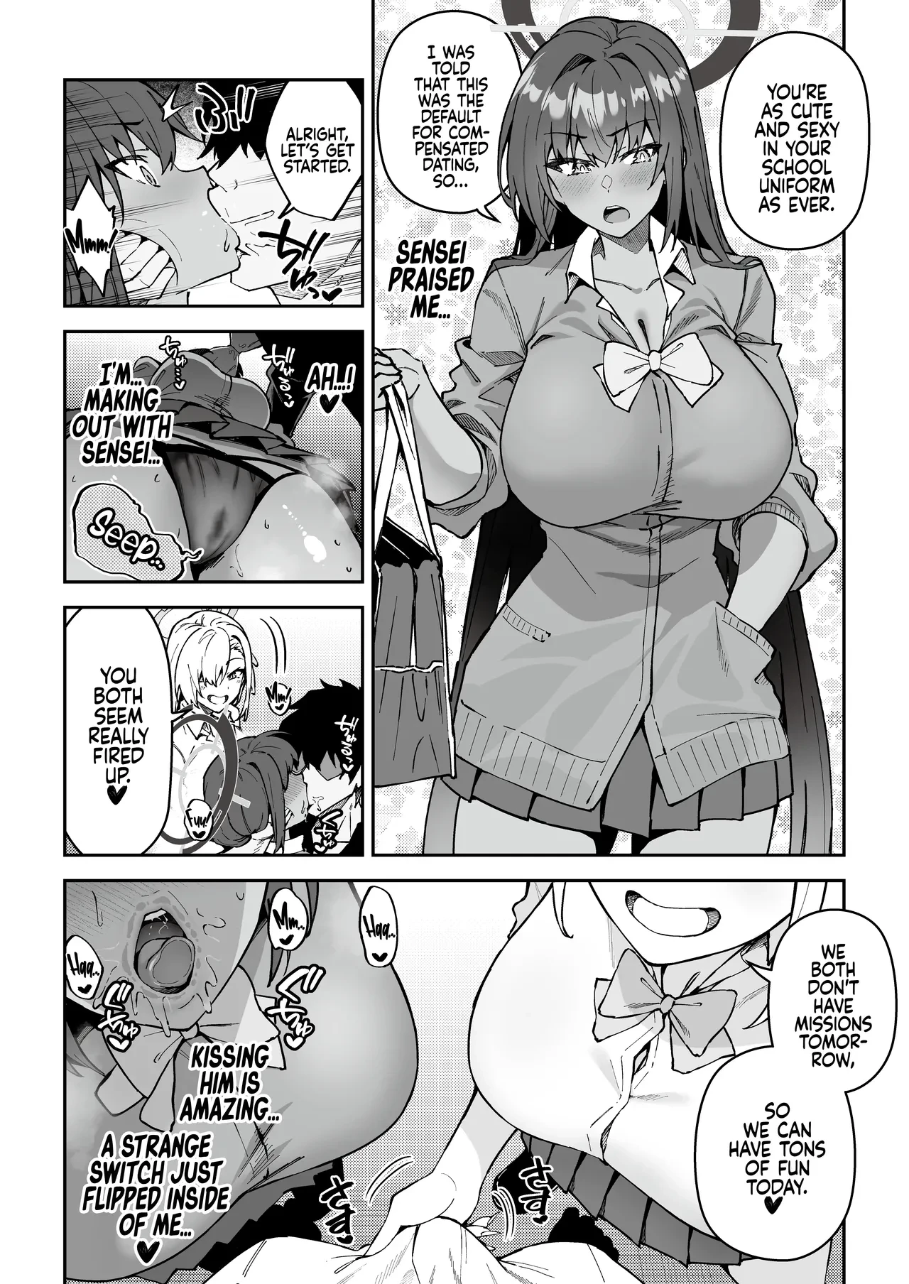 Compensated Dating porn comic picture 43