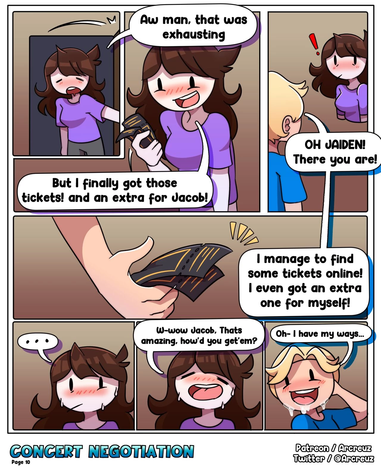 Concert Negotiation porn comic picture 10