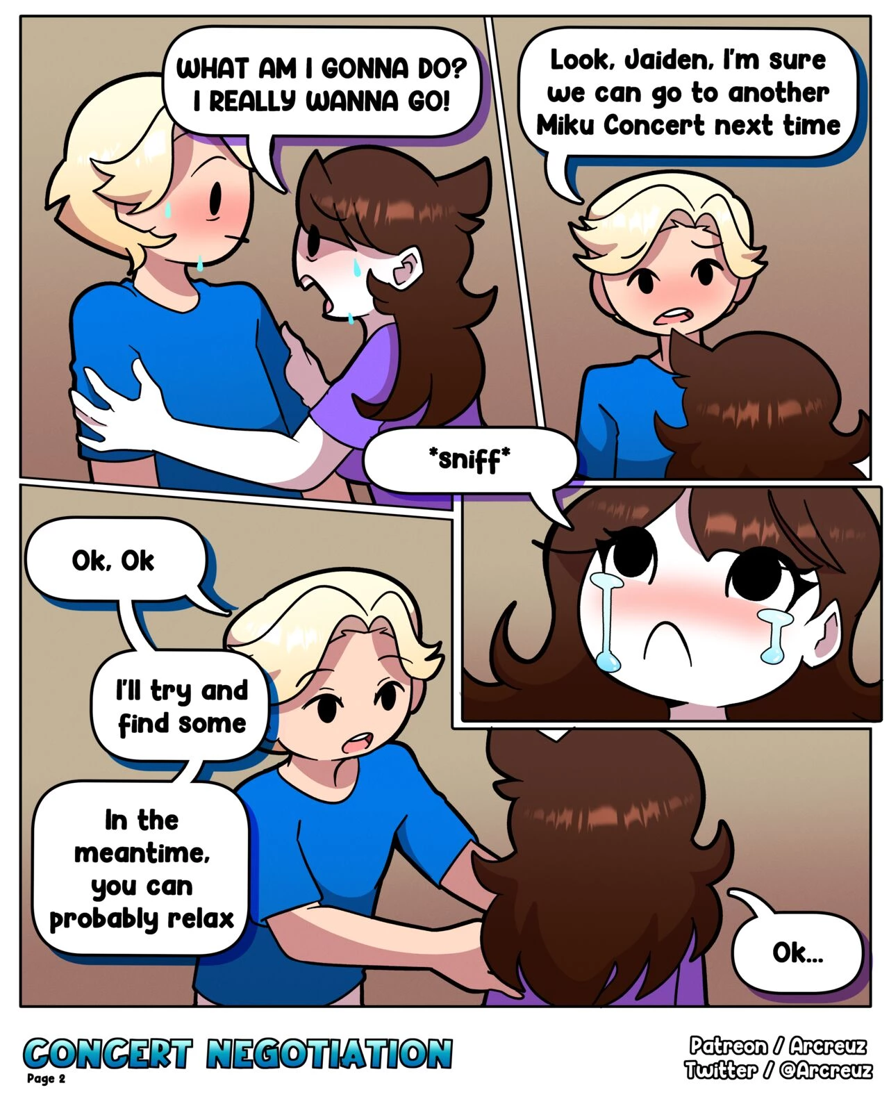 Concert Negotiation porn comic picture 2