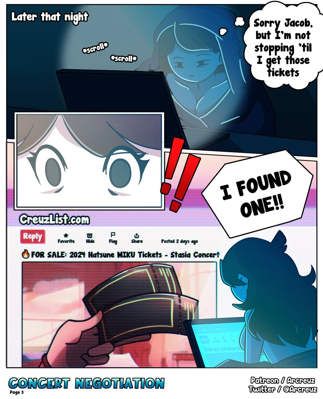 Concert Negotiation porn comic picture 3