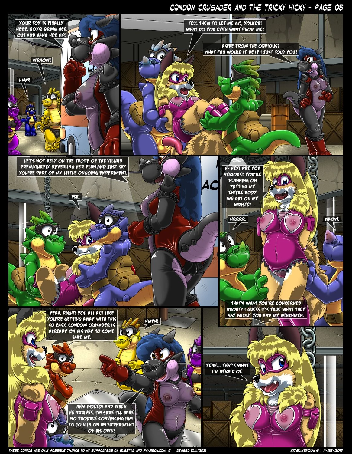 Condom Crusader Issues 1-3 by Kitsune Youkai (Director's Cut) porn comic picture 26