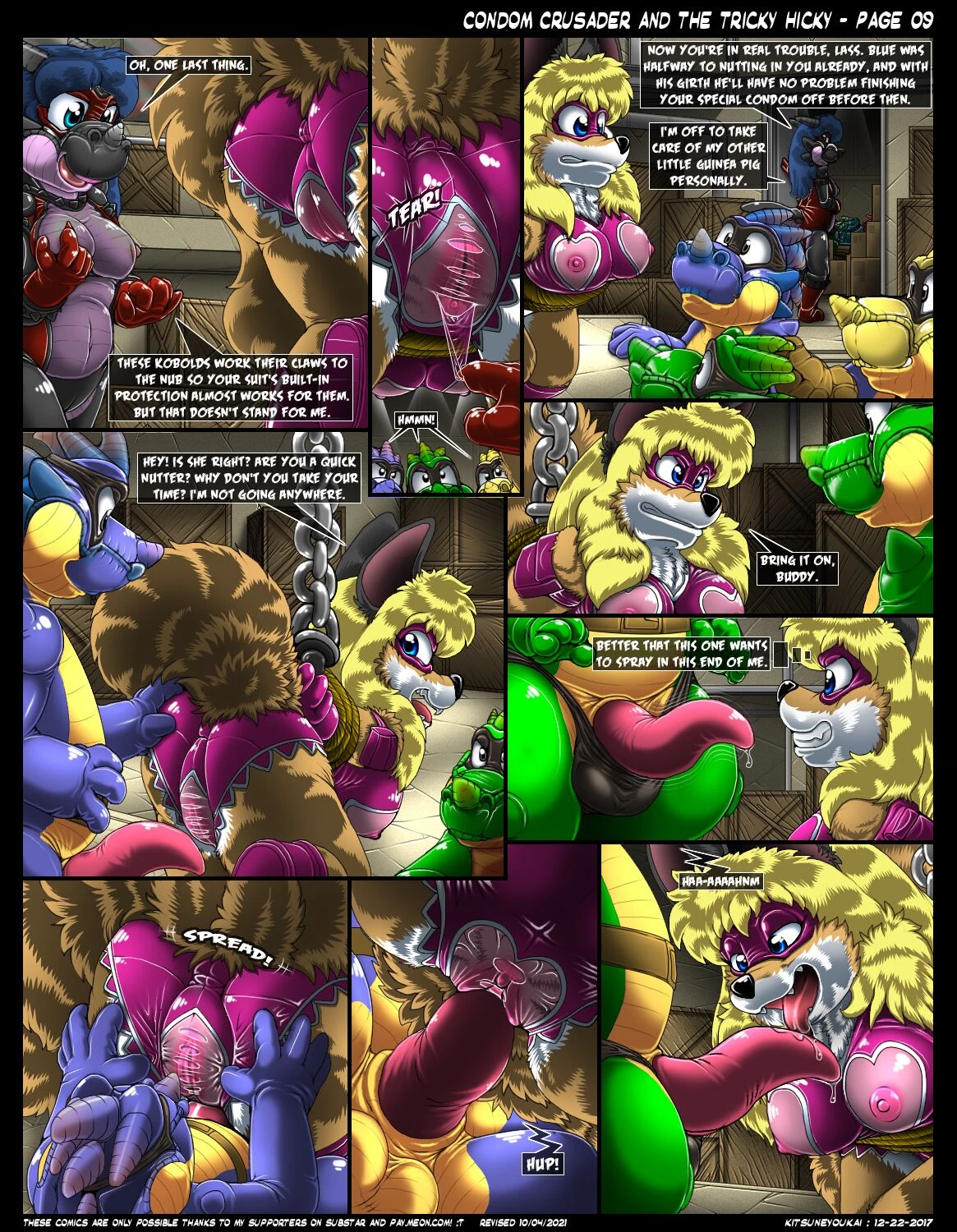 Condom Crusader Issues 1-3 by Kitsune Youkai (Director's Cut) porn comic picture 30