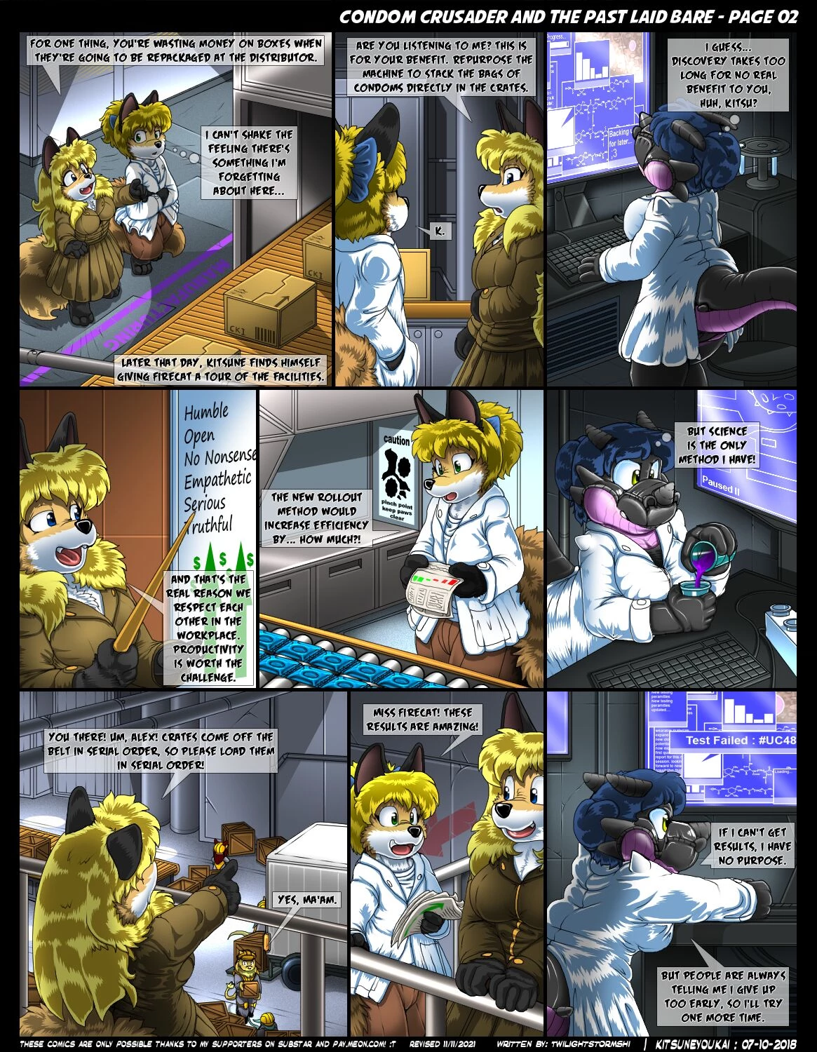 Condom Crusader Issues 1-3 by Kitsune Youkai (Director's Cut) porn comic picture 43