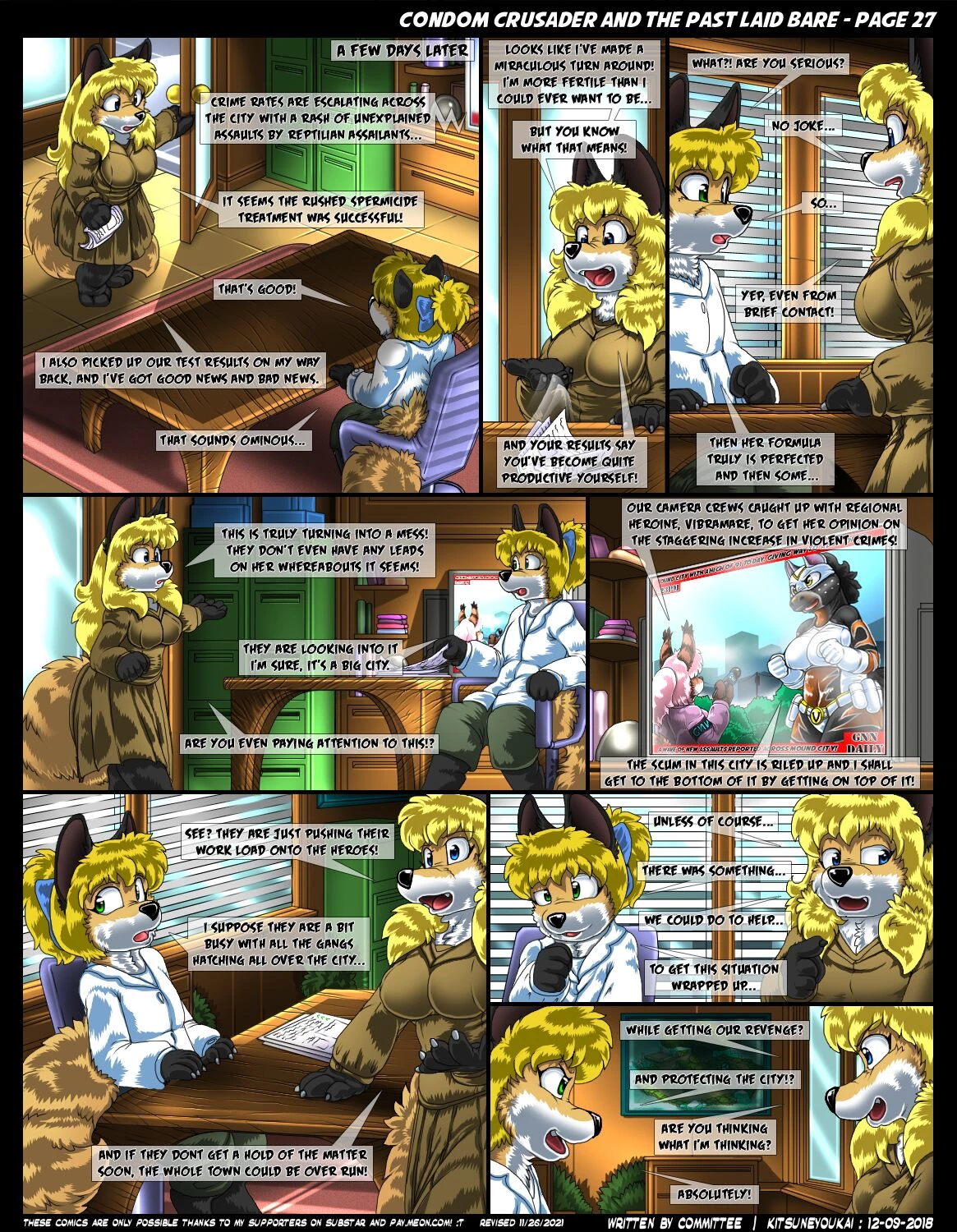 Condom Crusader Issues 1-3 by Kitsune Youkai (Director's Cut) porn comic picture 68