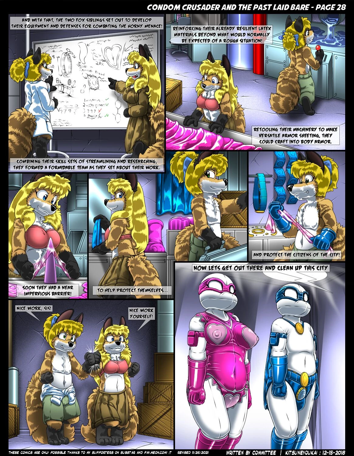 Condom Crusader Issues 1-3 by Kitsune Youkai (Director's Cut) porn comic picture 69