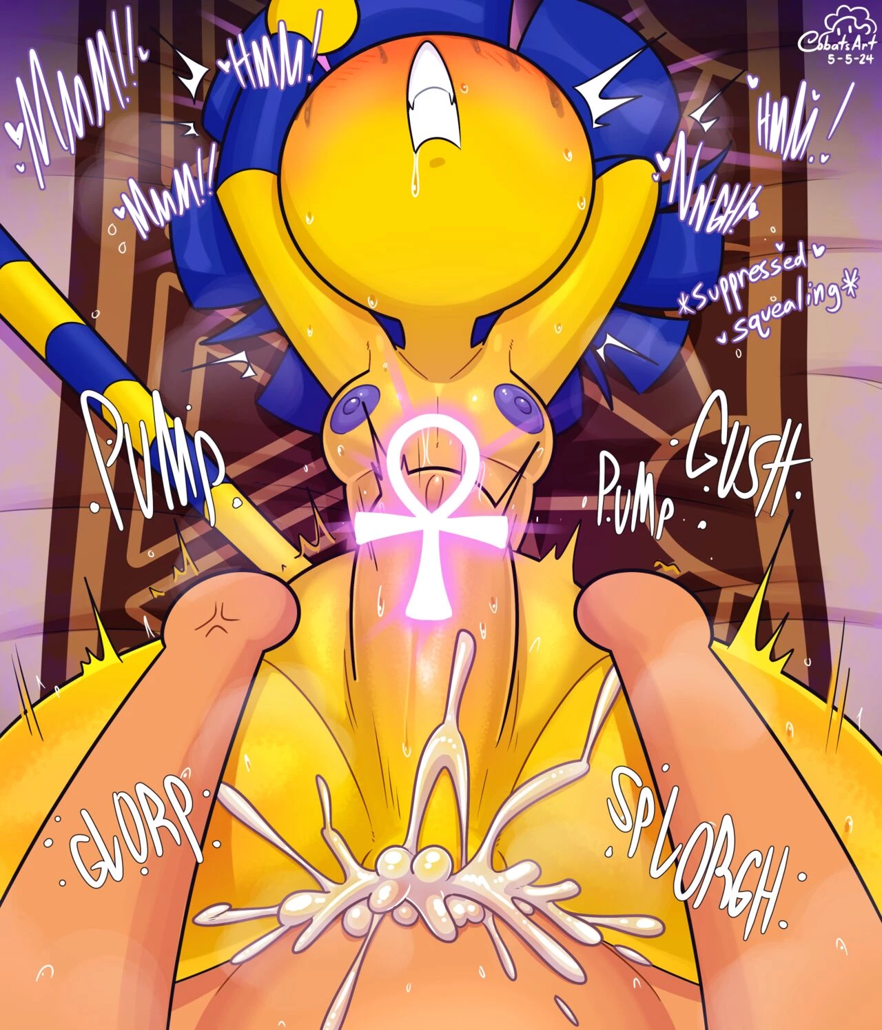 Confessing to Ankha porn comic picture 10
