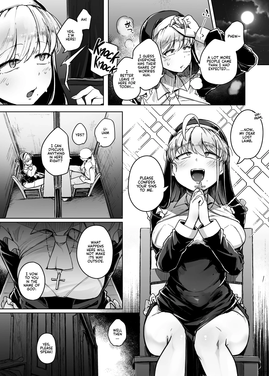 Confession Hole | Zange Ana porn comic picture 10