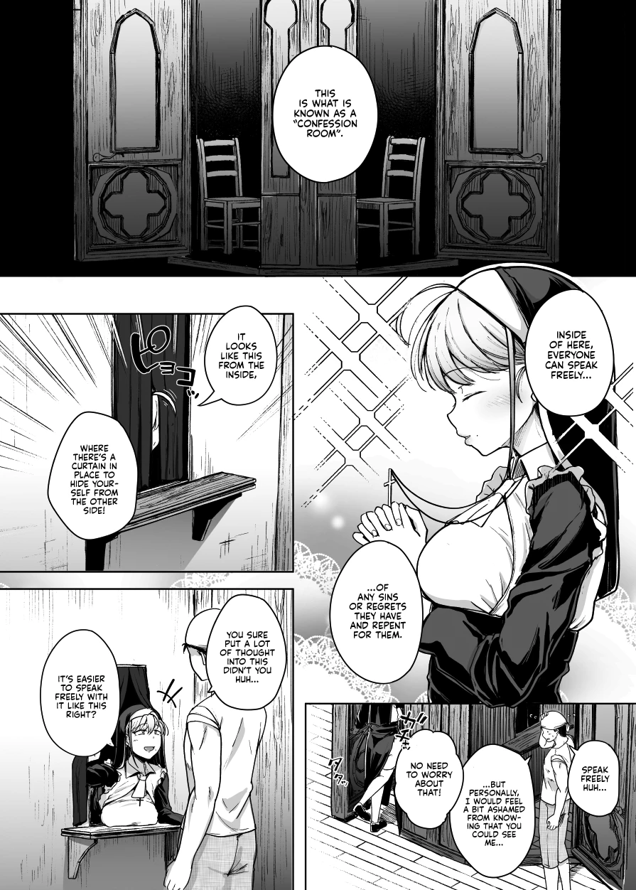 Confession Hole | Zange Ana porn comic picture 4