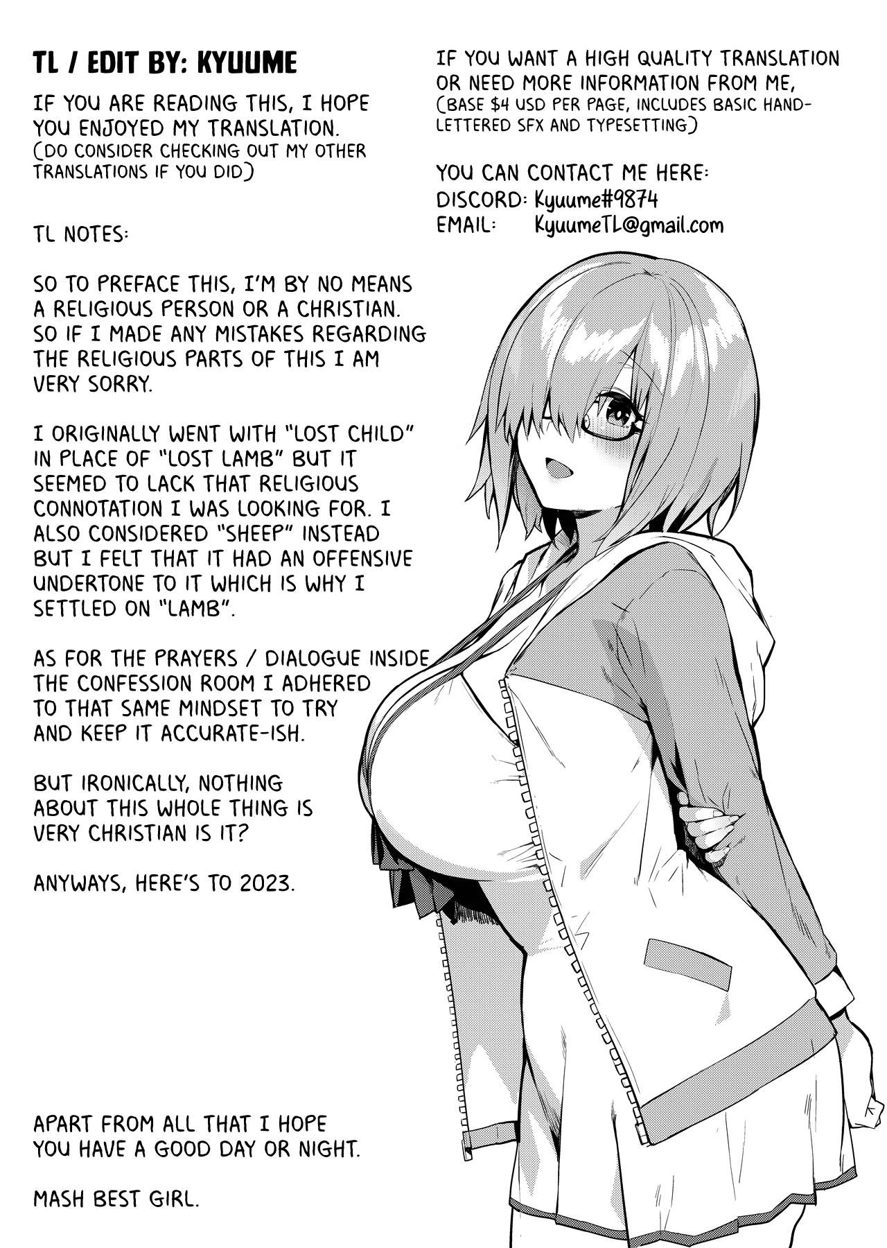 Confession Hole | Zange Ana porn comic picture 45