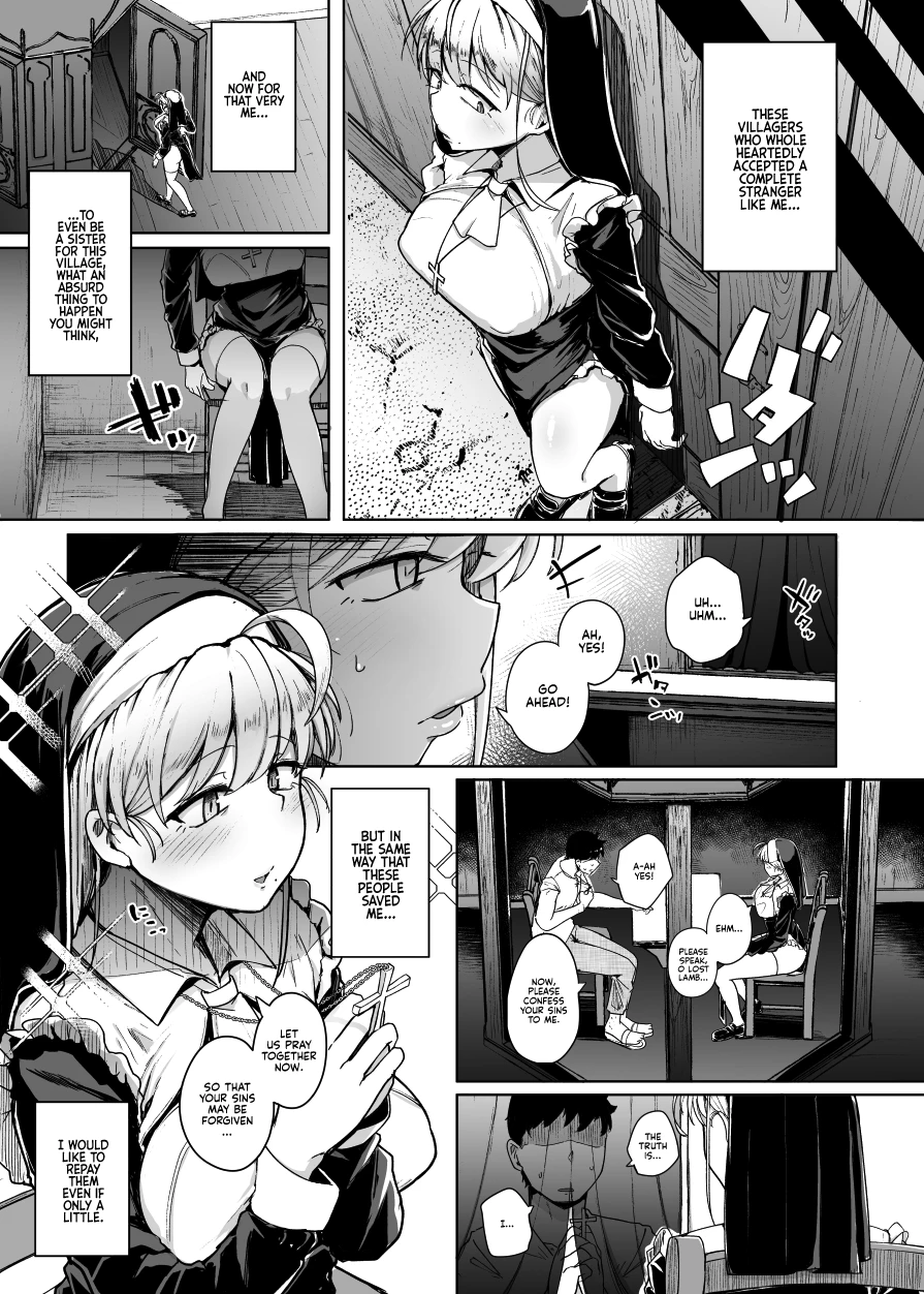 Confession Hole | Zange Ana porn comic picture 9