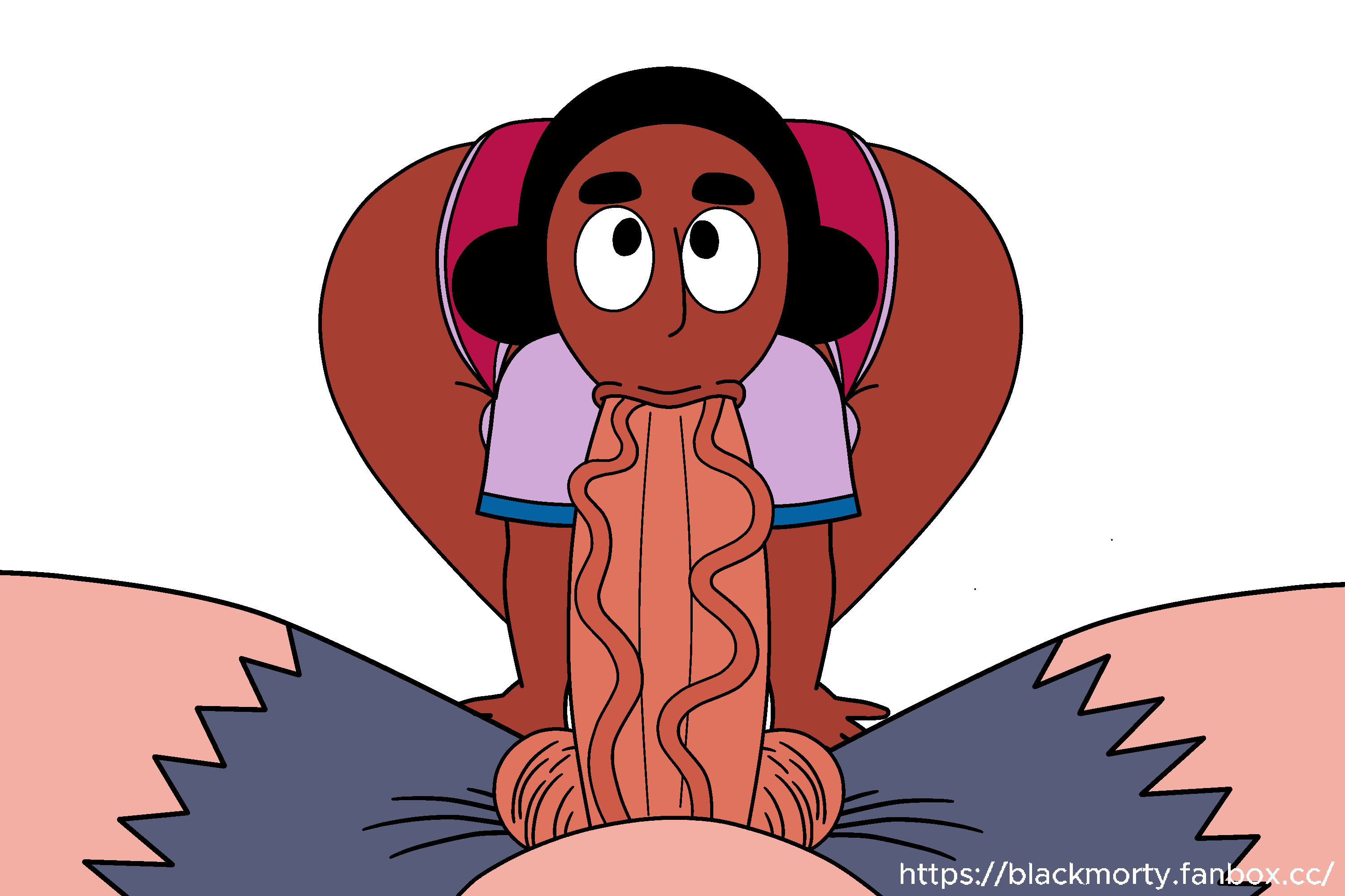 Connie in Shorts porn comic picture 4