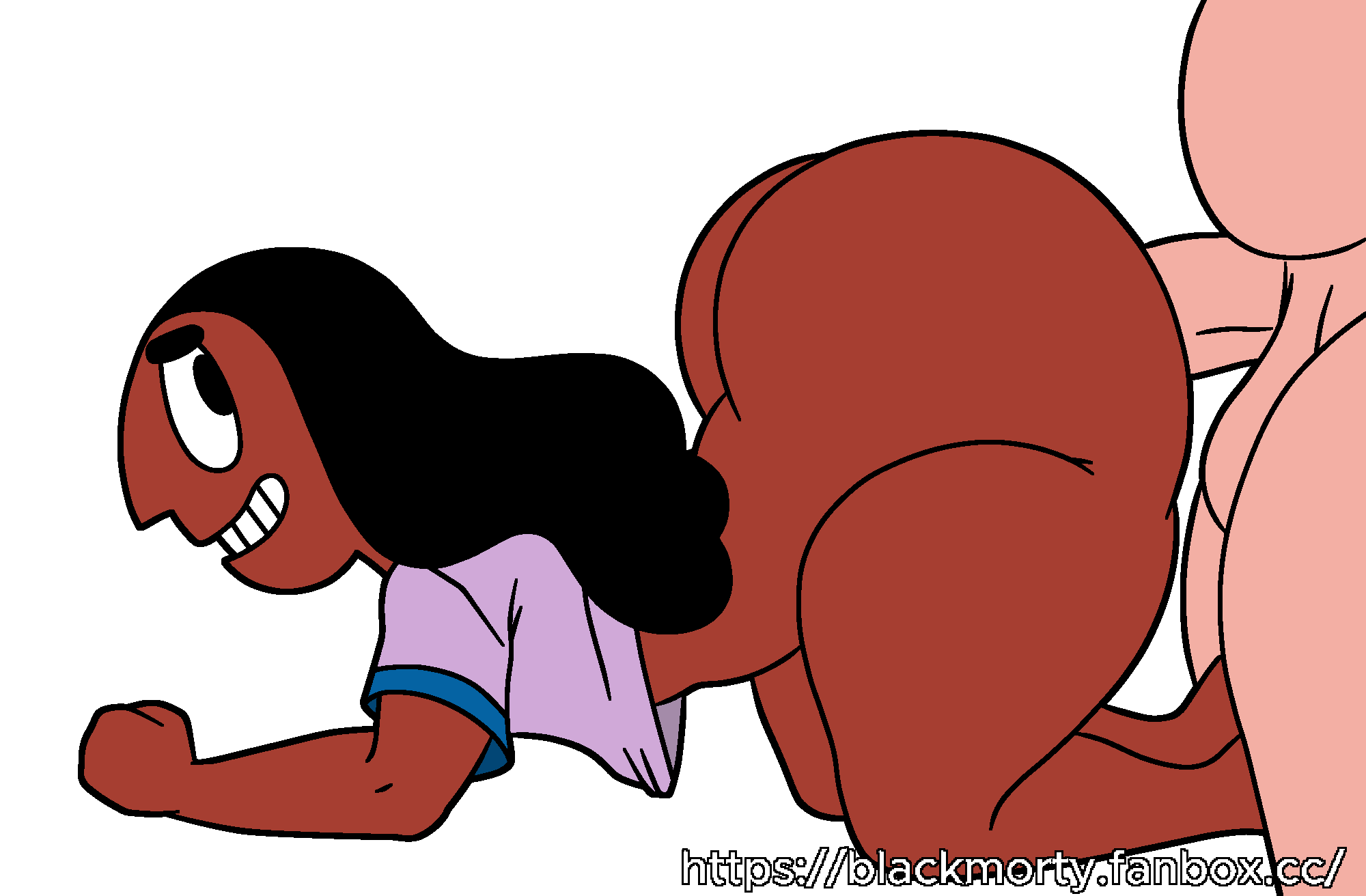 Connie in Shorts porn comic picture 6