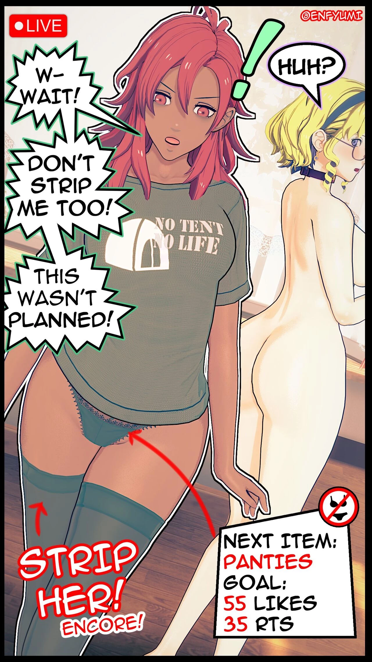 Constance & Hapi strip game porn comic picture 8