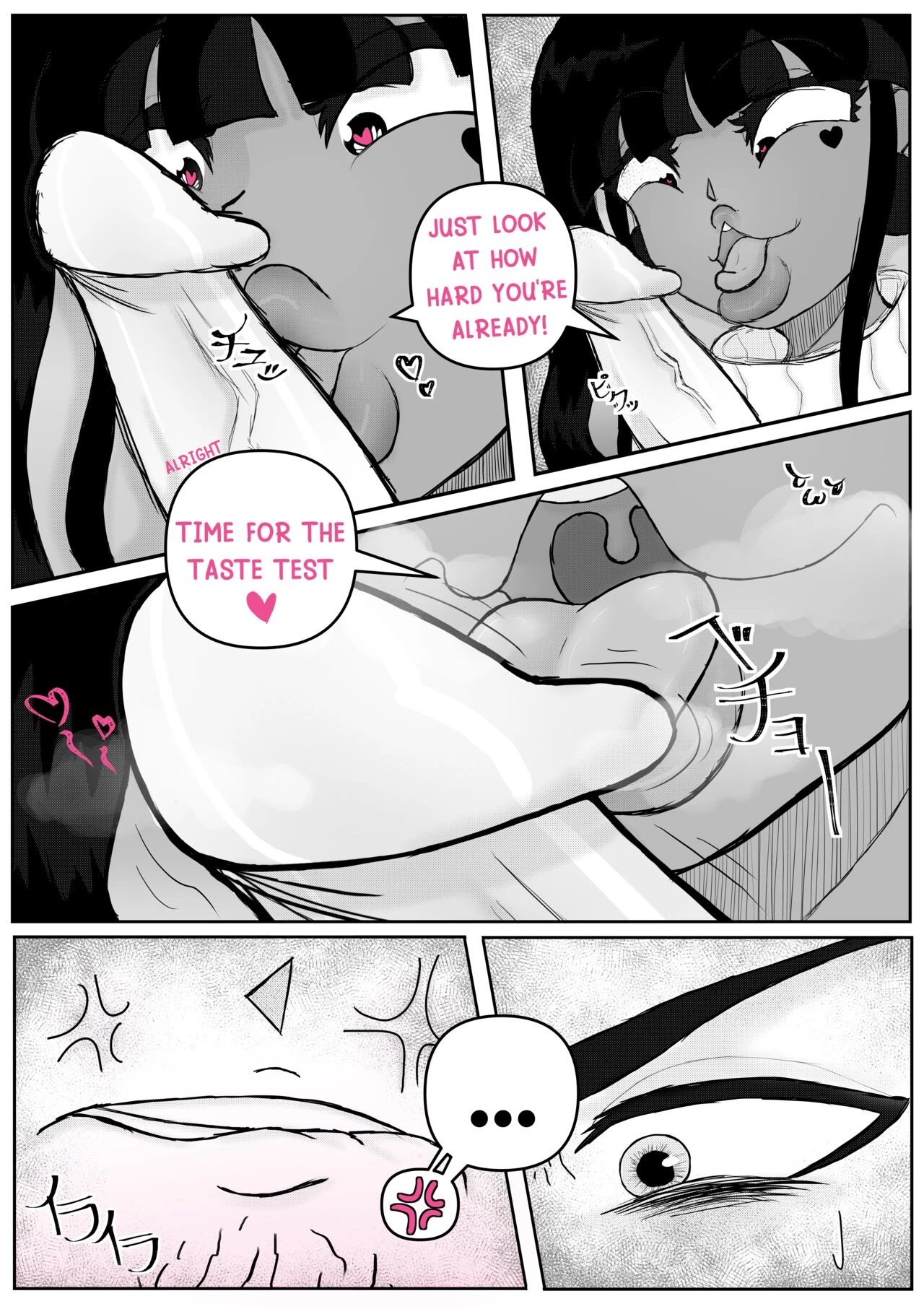 Correction of my Big Tittied Roommate porn comic picture 5