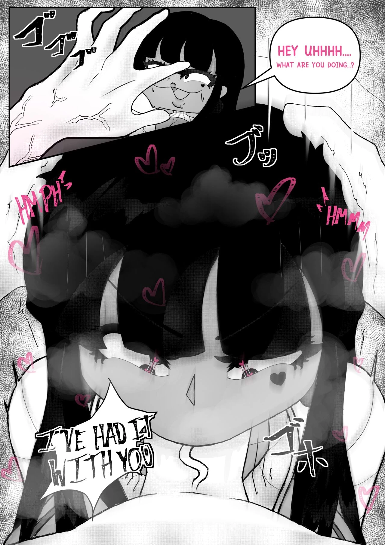 Correction of my Big Tittied Roommate porn comic picture 6