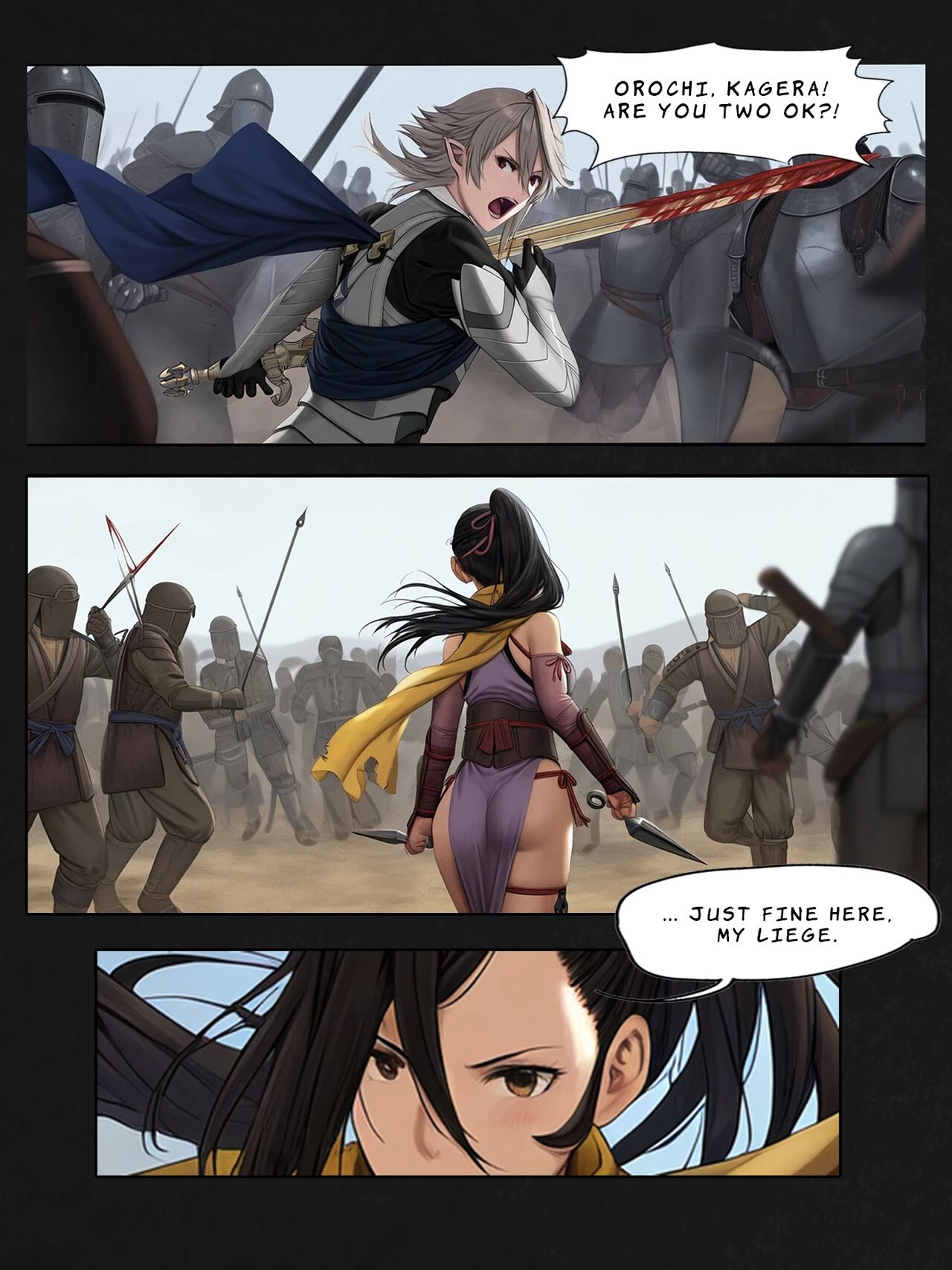 Corrin's Downfall porn comic picture 5