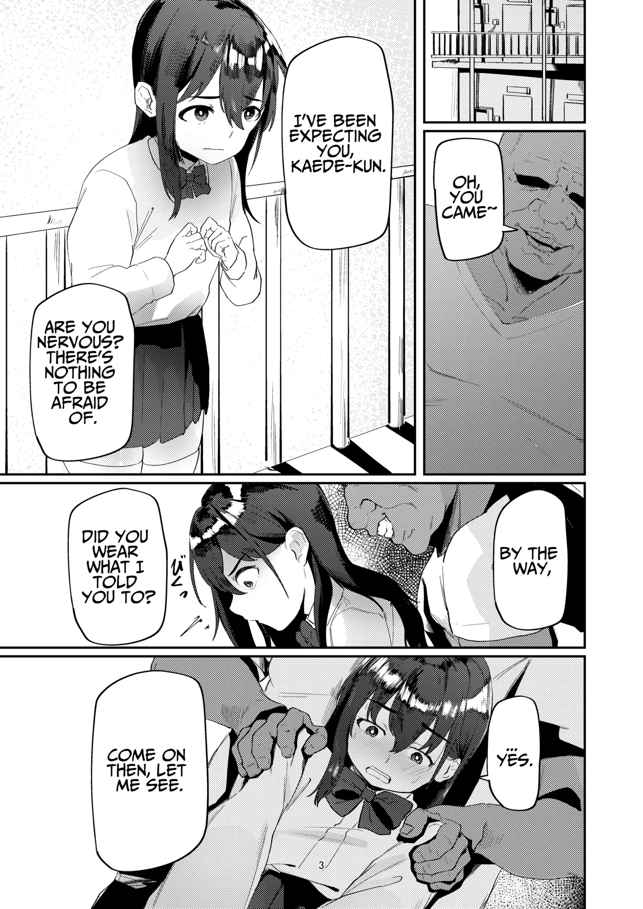 Corrupted By Ojisan Dick | Oji-san Chinpo ni Otosareru porn comic picture 3
