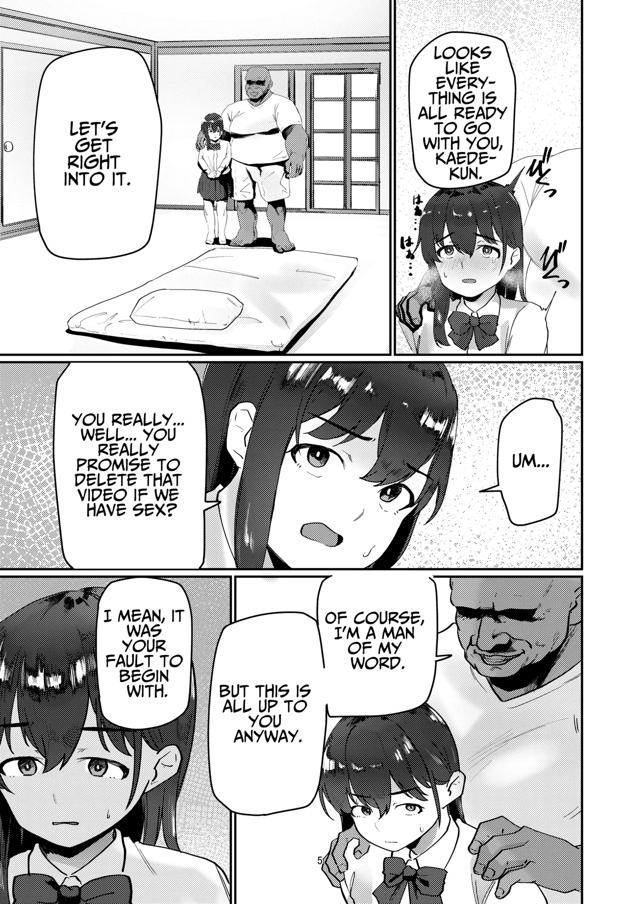 Corrupted By Ojisan Dick | Oji-san Chinpo ni Otosareru porn comic picture 5