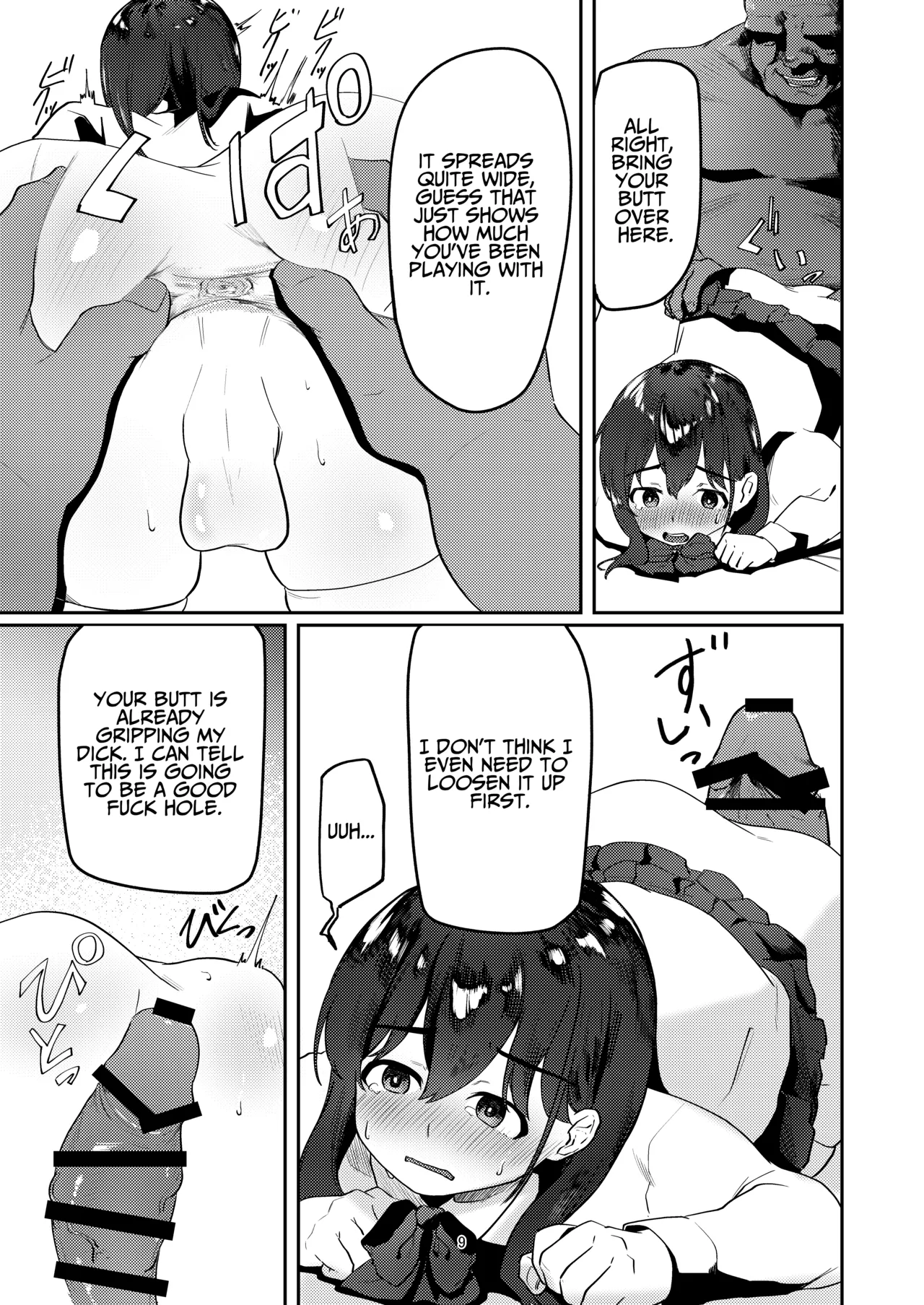 Corrupted By Ojisan Dick | Oji-san Chinpo ni Otosareru porn comic picture 9