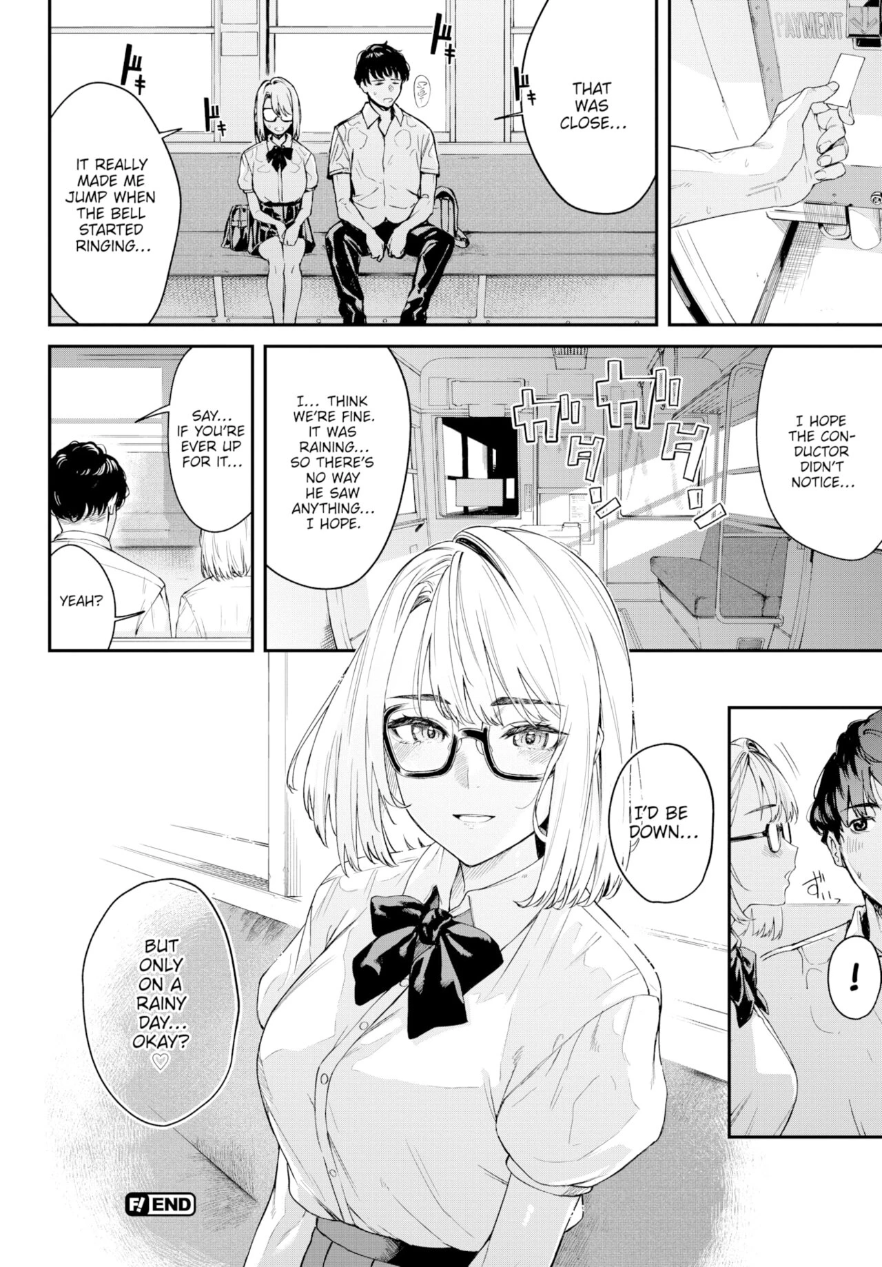 Couple Under the Rain porn comic picture 20