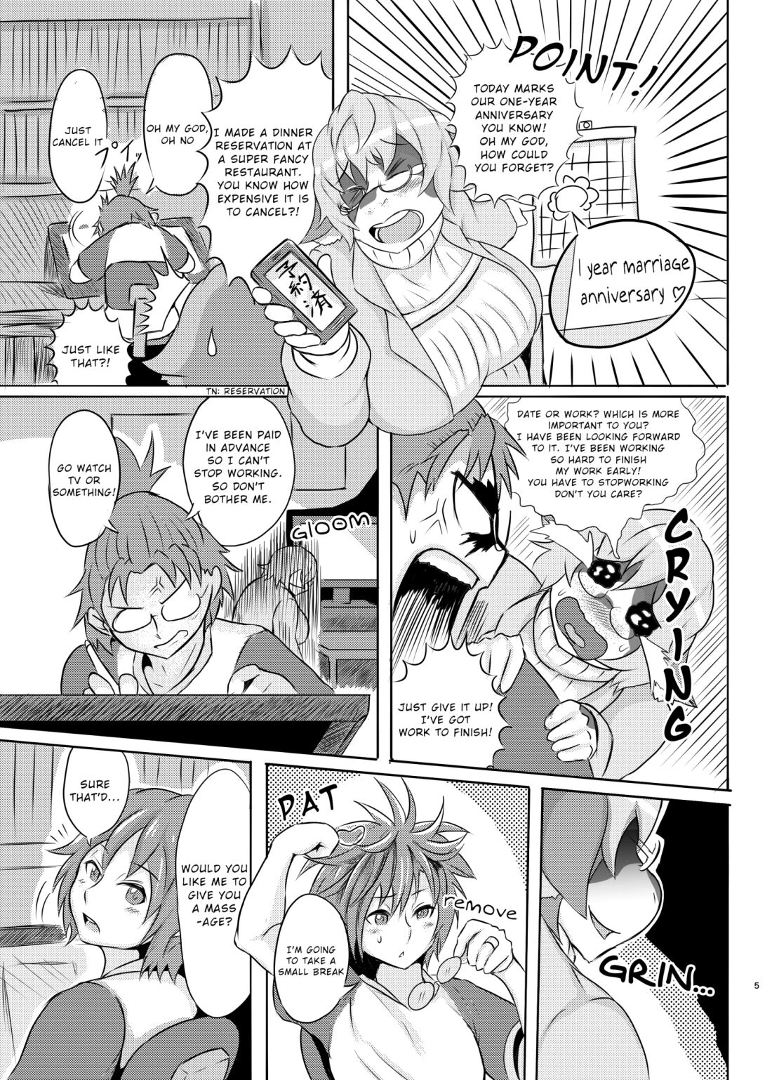 Cow Wife's Warning Sex To Bad Husband porn comic picture 4