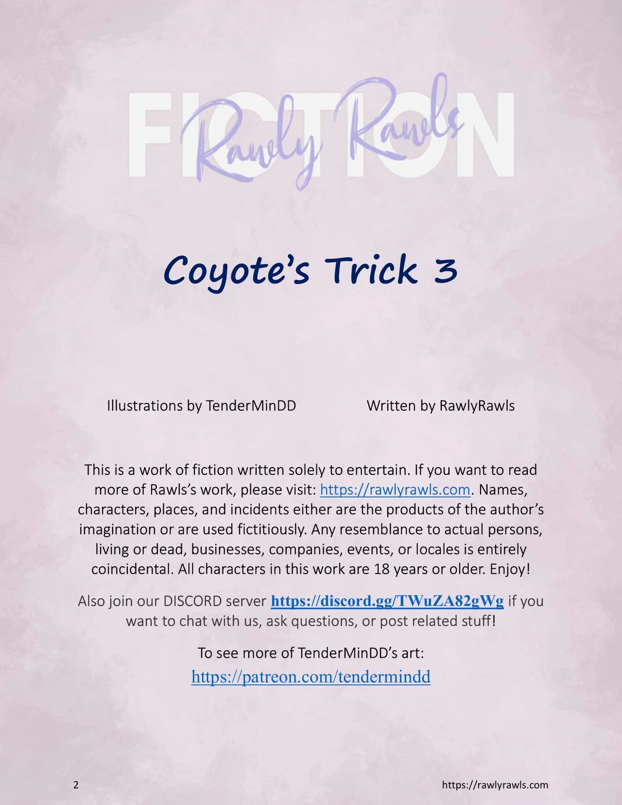Coyote's Trick 3: Rawly Rawls Fiction porn comic picture 2