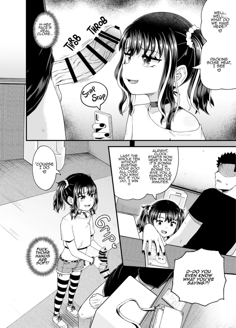 Crap, This Mesugaki's Too Powerful! | Uwa, Mesugaki Tsuyoi! porn comic picture 13