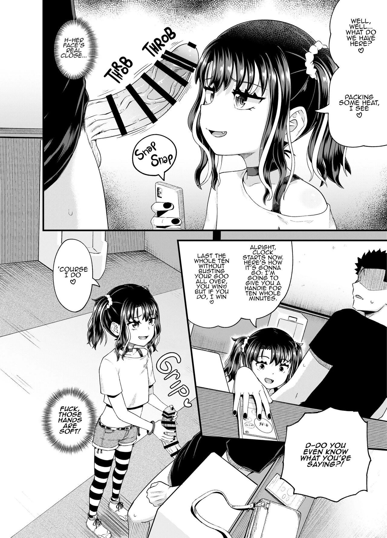 Crap, This Mesugaki's Too Powerful! | Uwa, Mesugaki Tsuyoi! porn comic picture 13