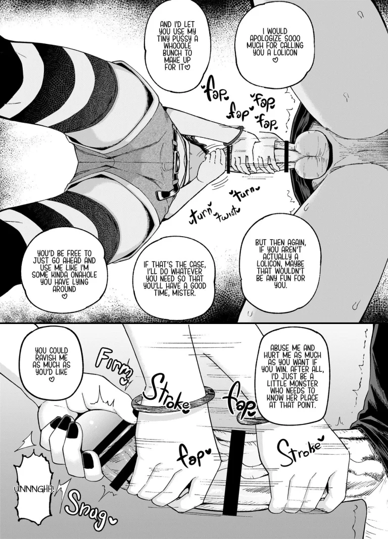 Crap, This Mesugaki's Too Powerful! | Uwa, Mesugaki Tsuyoi! porn comic picture 18