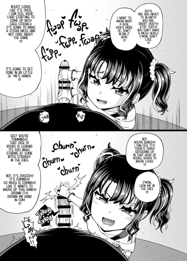Crap, This Mesugaki's Too Powerful! | Uwa, Mesugaki Tsuyoi! porn comic picture 20