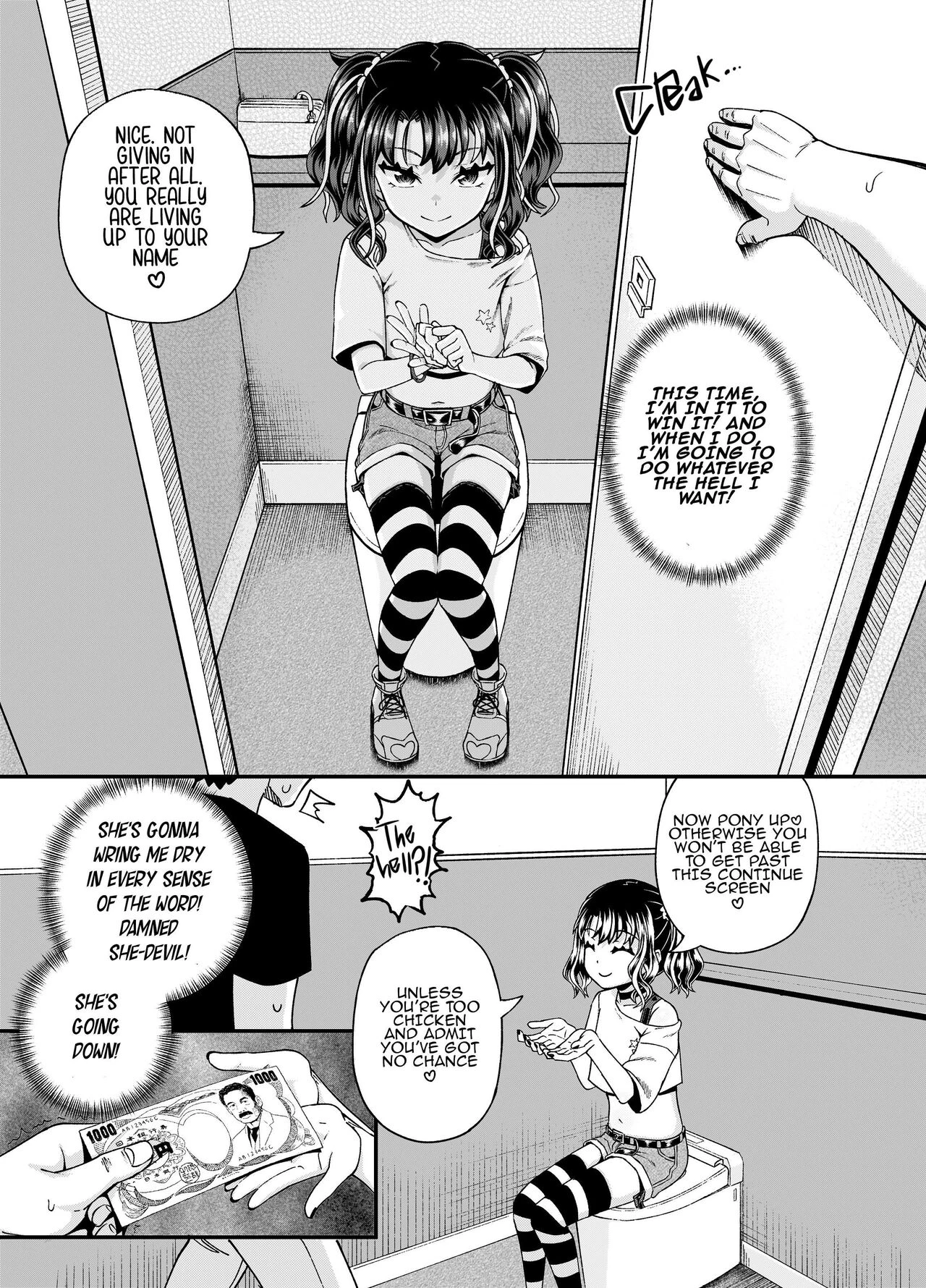 Crap, This Mesugaki's Too Powerful! | Uwa, Mesugaki Tsuyoi! porn comic picture 24