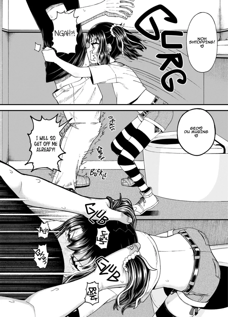 Crap, This Mesugaki's Too Powerful! | Uwa, Mesugaki Tsuyoi! porn comic picture 33