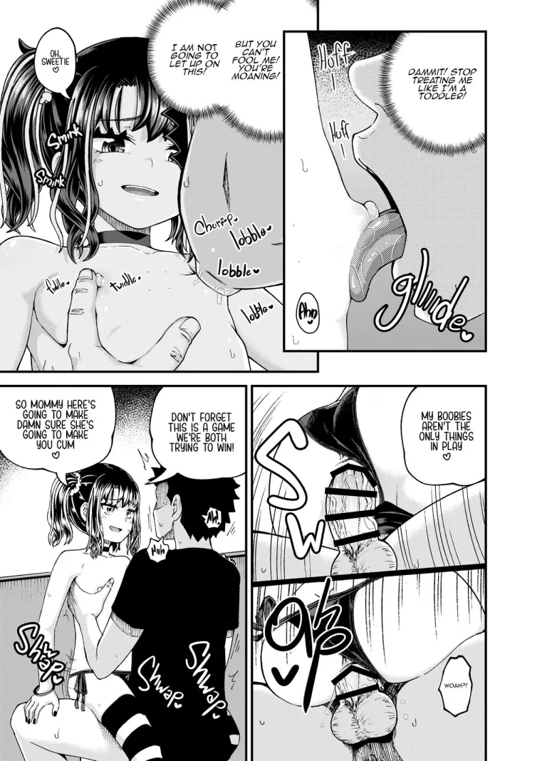 Crap, This Mesugaki's Too Powerful! | Uwa, Mesugaki Tsuyoi! porn comic picture 50