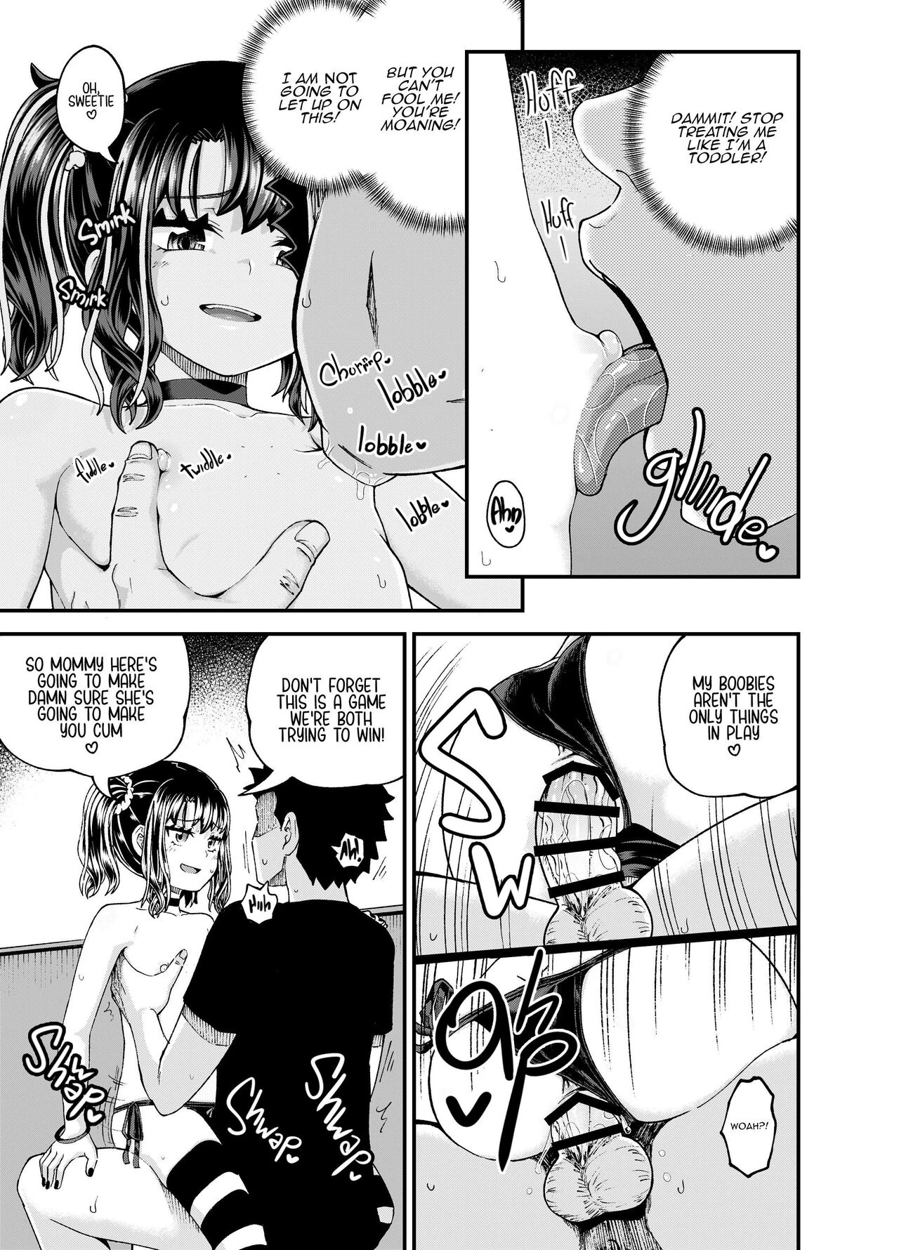 Crap, This Mesugaki's Too Powerful! | Uwa, Mesugaki Tsuyoi! porn comic picture 50