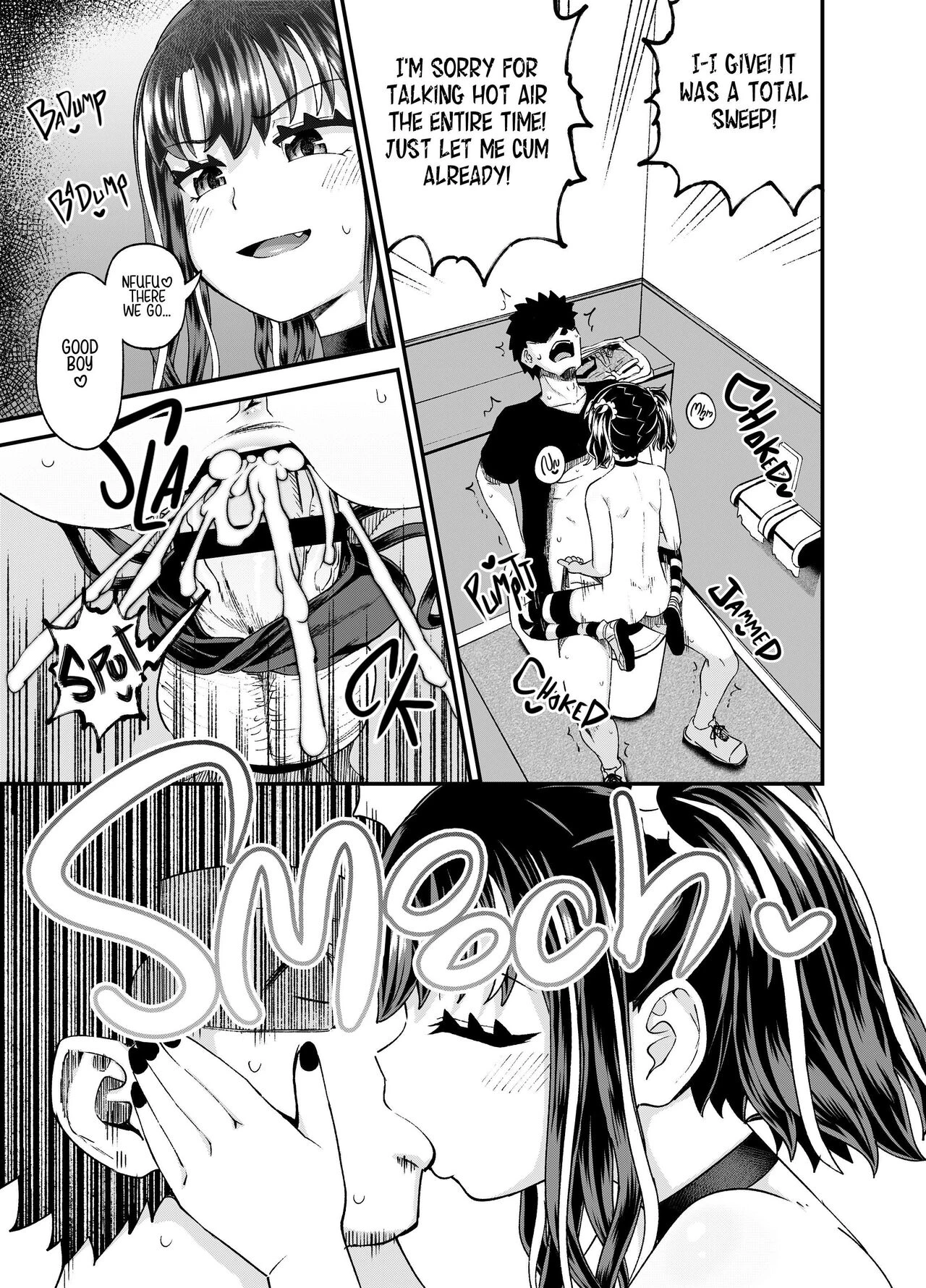 Crap, This Mesugaki's Too Powerful! | Uwa, Mesugaki Tsuyoi! porn comic picture 54