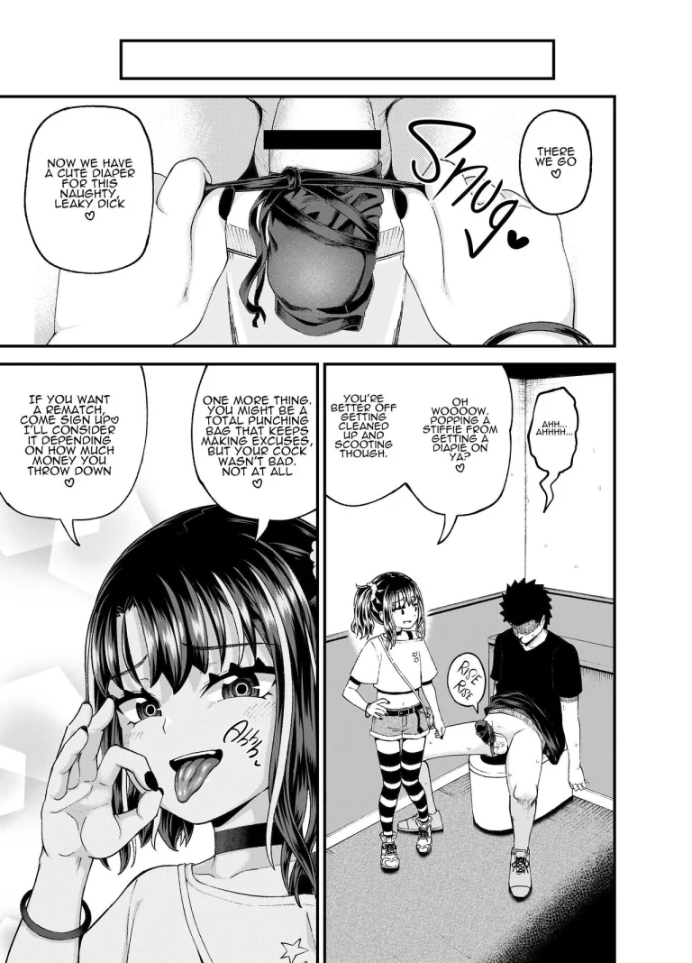 Crap, This Mesugaki's Too Powerful! | Uwa, Mesugaki Tsuyoi! porn comic picture 62